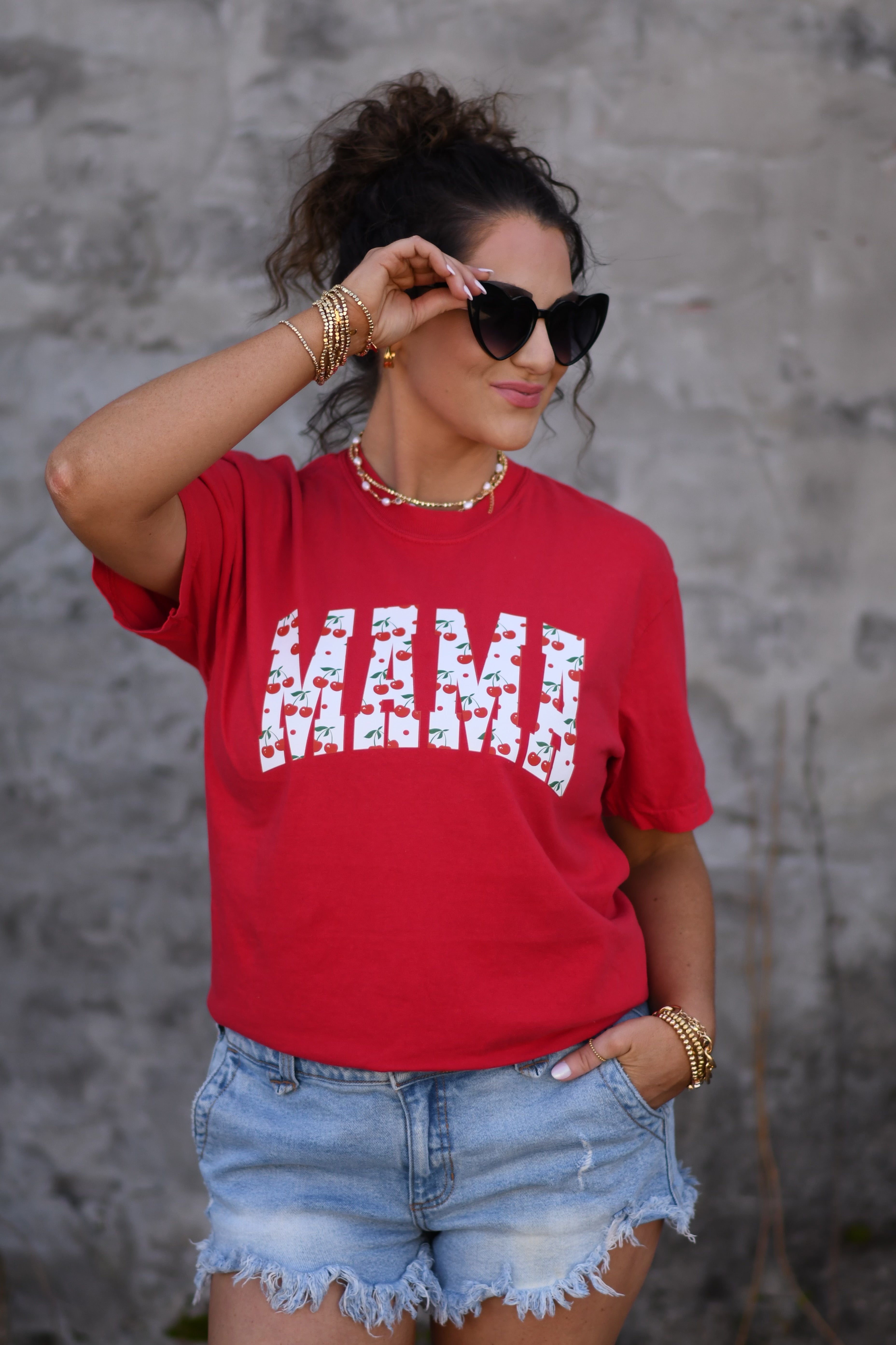 **SALE**Mama Cherry Arch Tee
