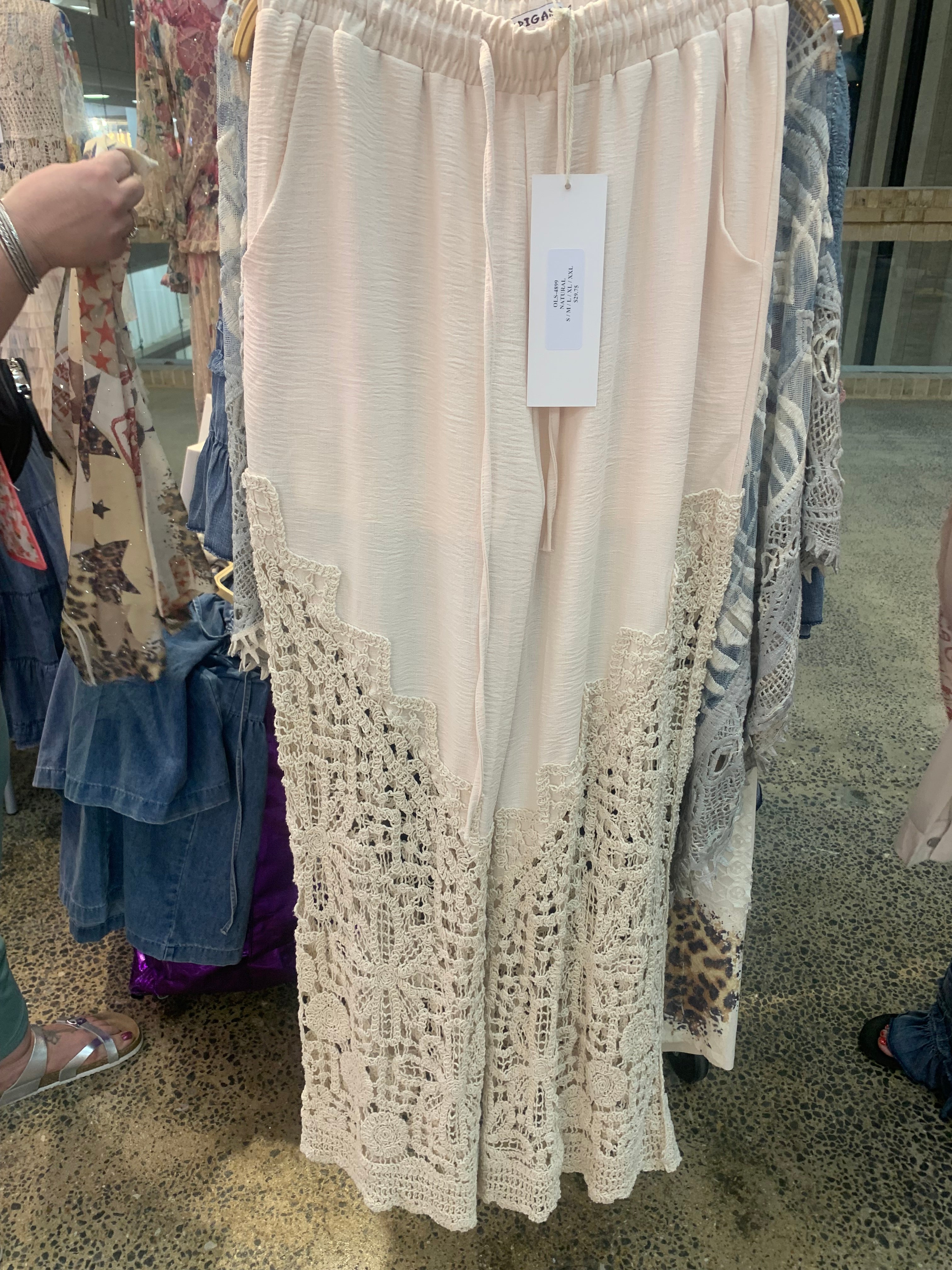 Runway Romance Crochet Pants