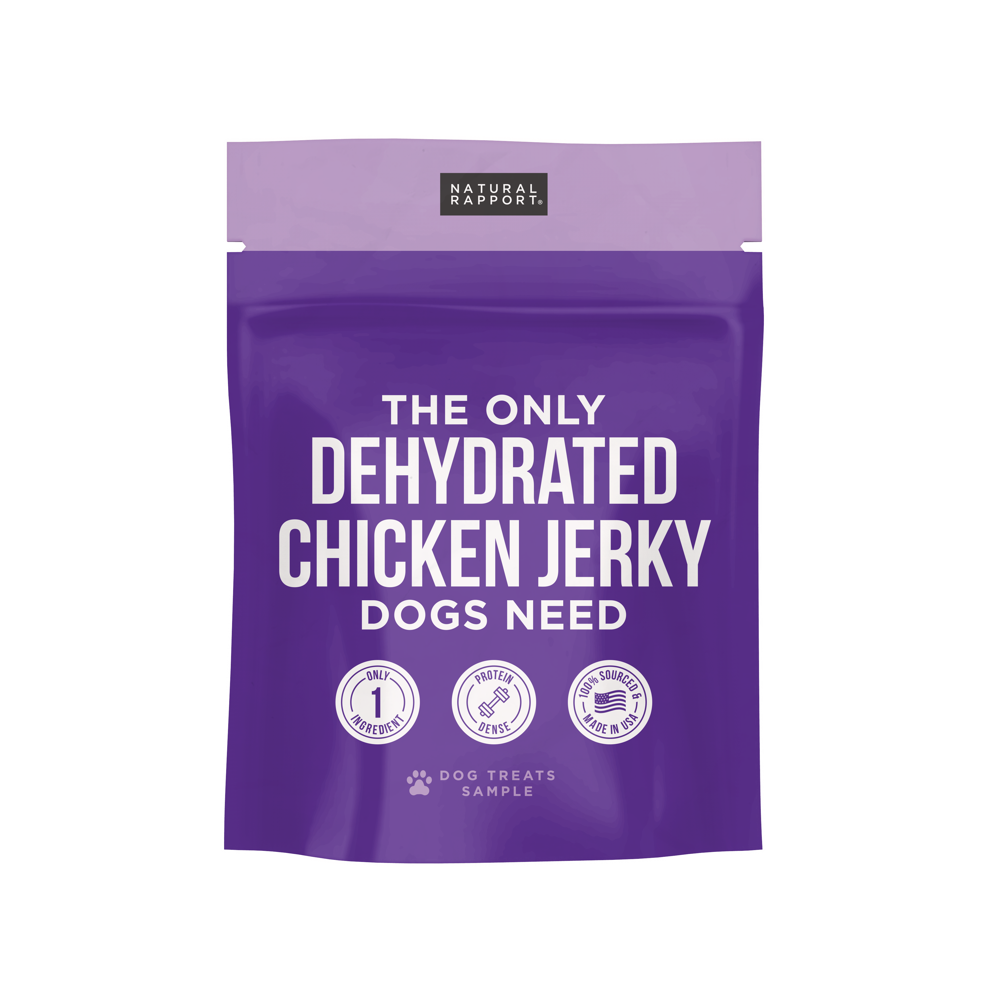 The Only Dehydrated Chicken Jerky Dogs Need