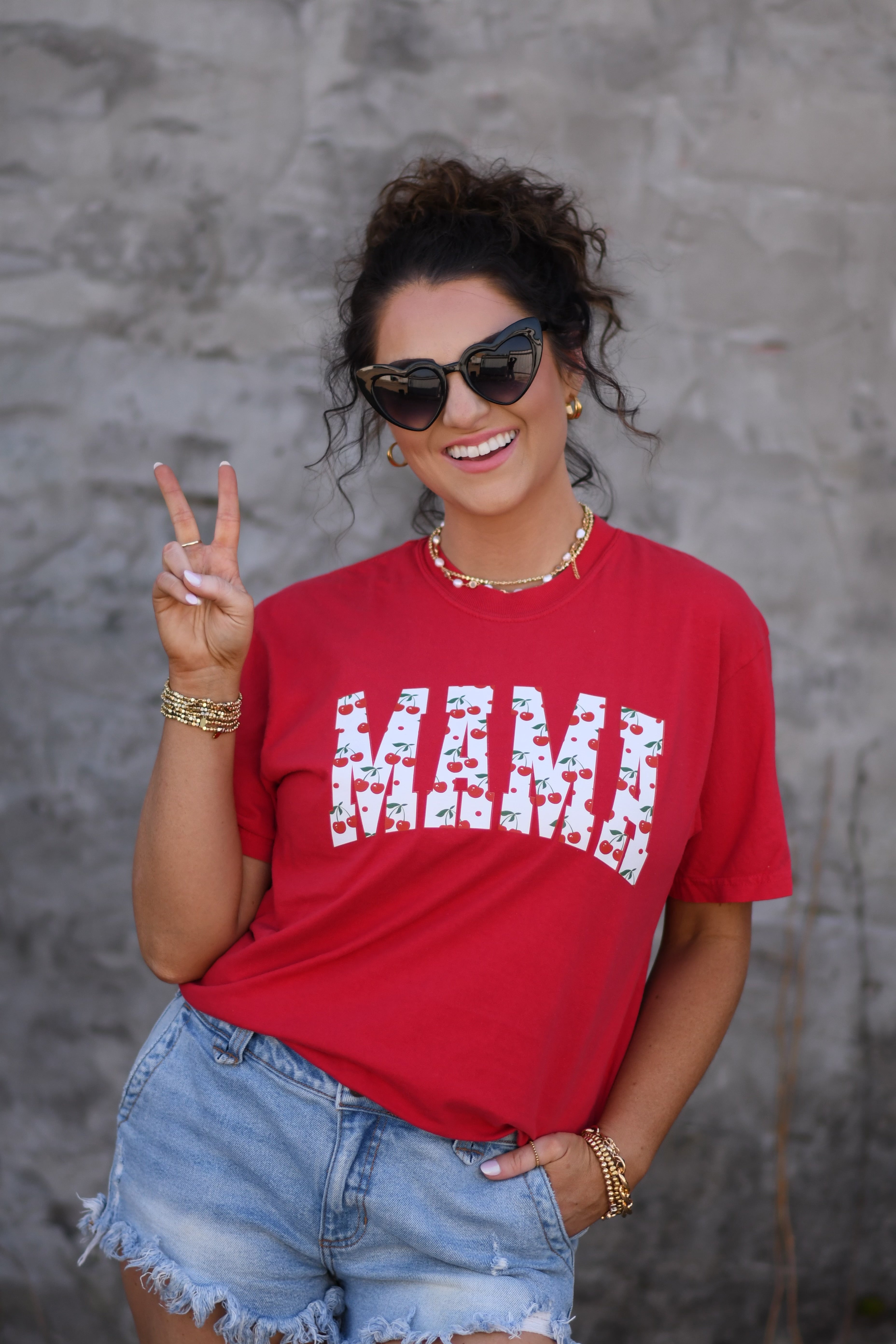 **SALE**Mama Cherry Arch Tee