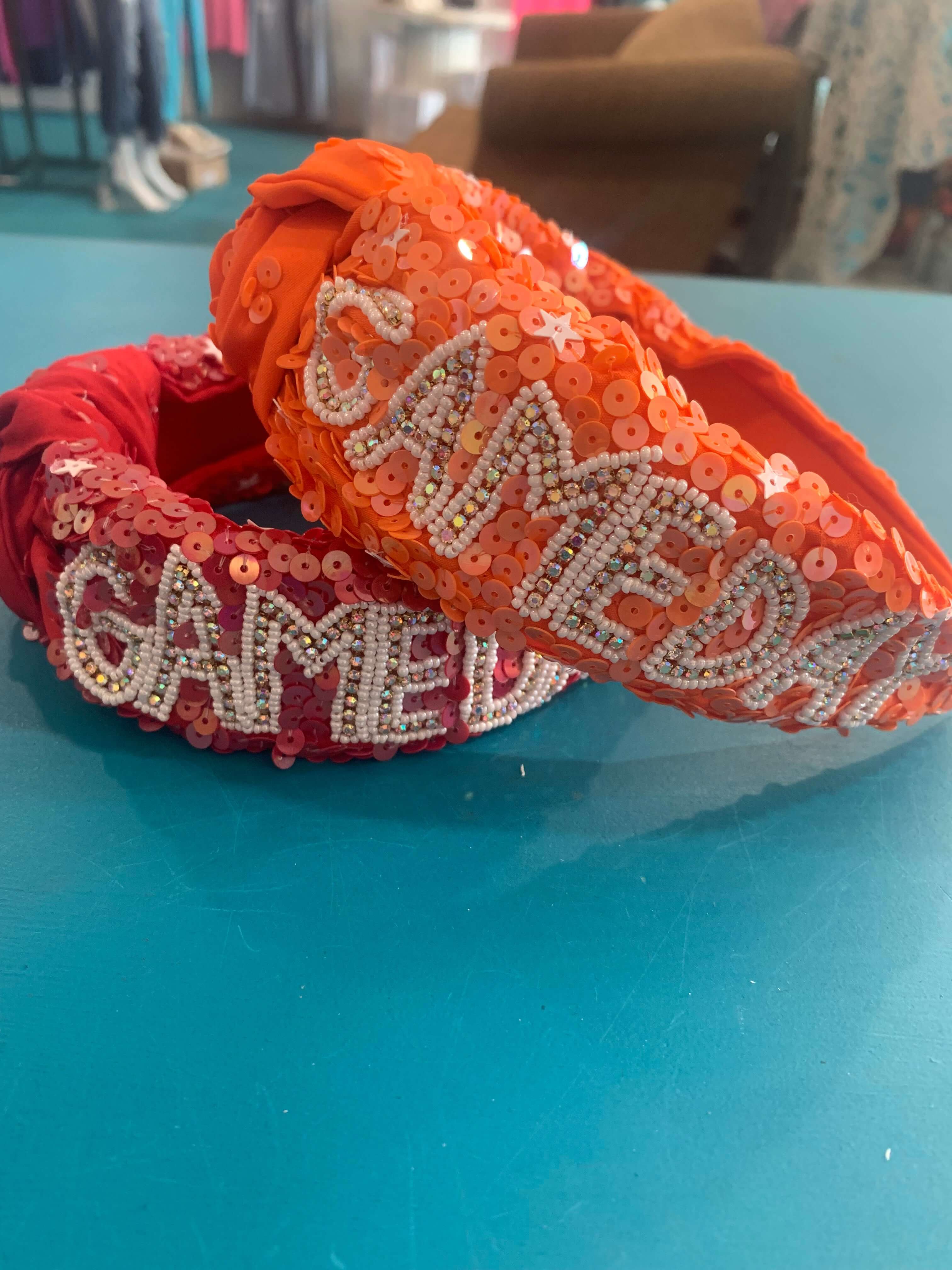 Sports headbands Sequin & Beaded Sport Headbands