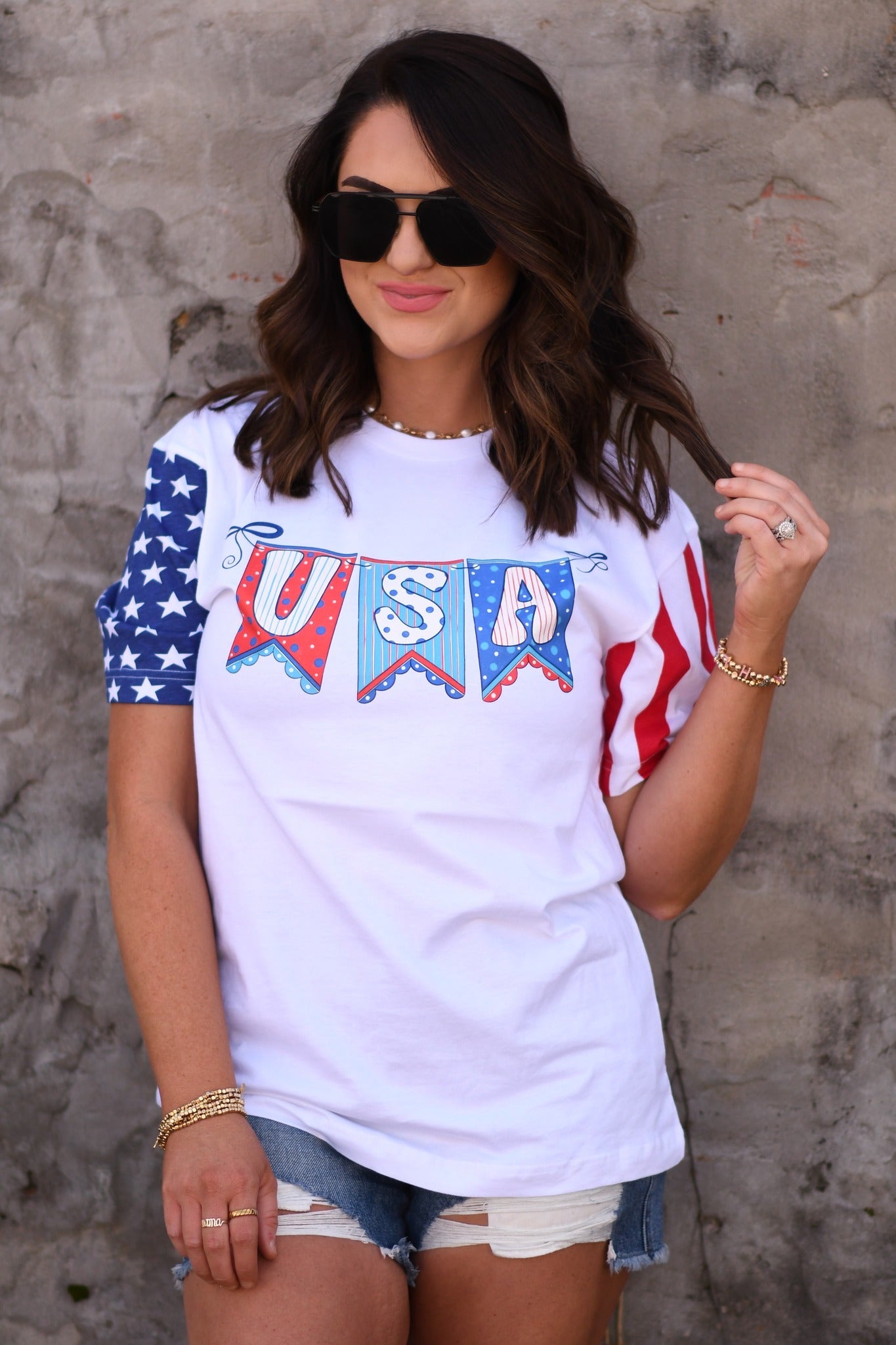 **SALE** USA Banner Tee
