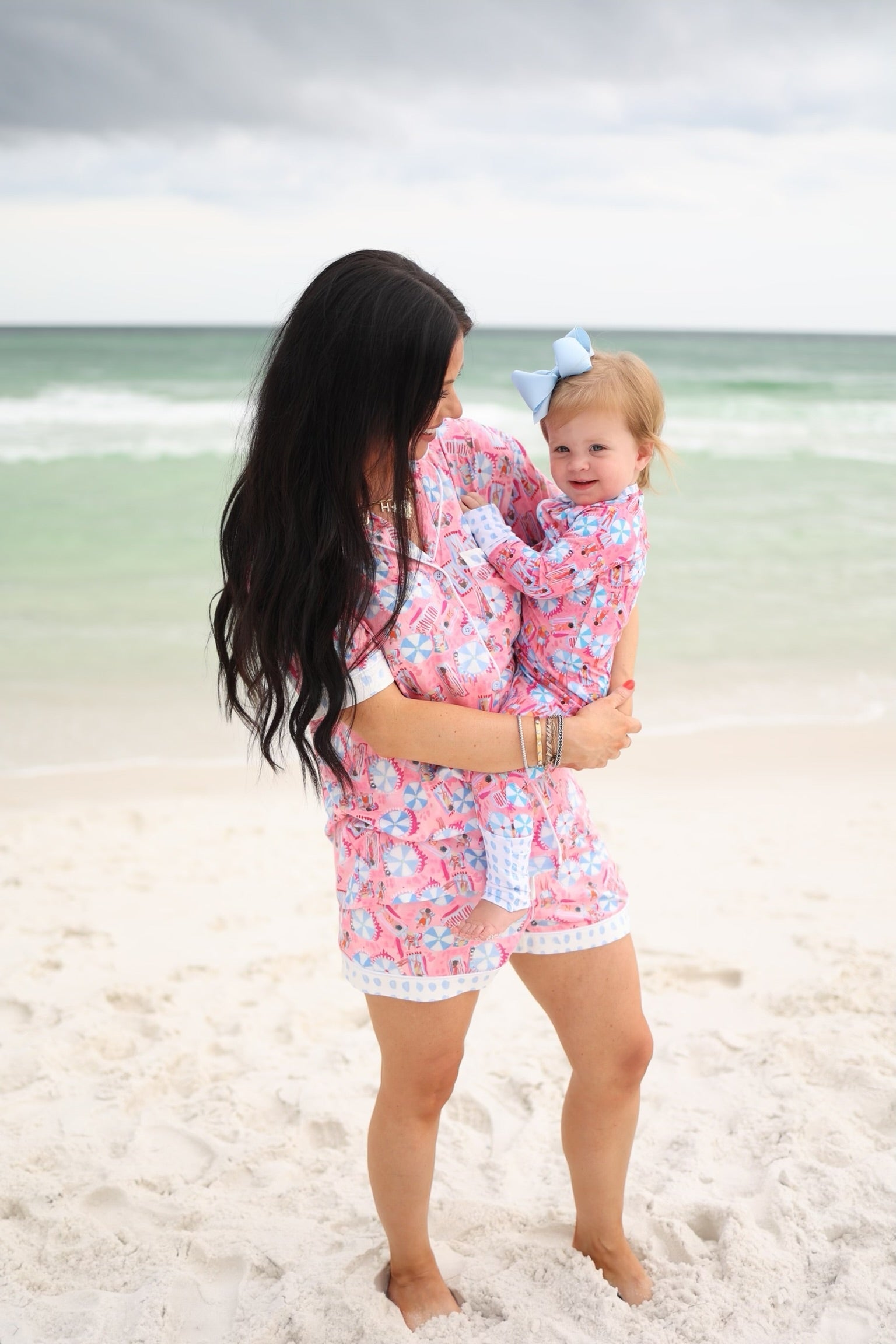 Pajamas Pink Beach - Bamboo Sleeper