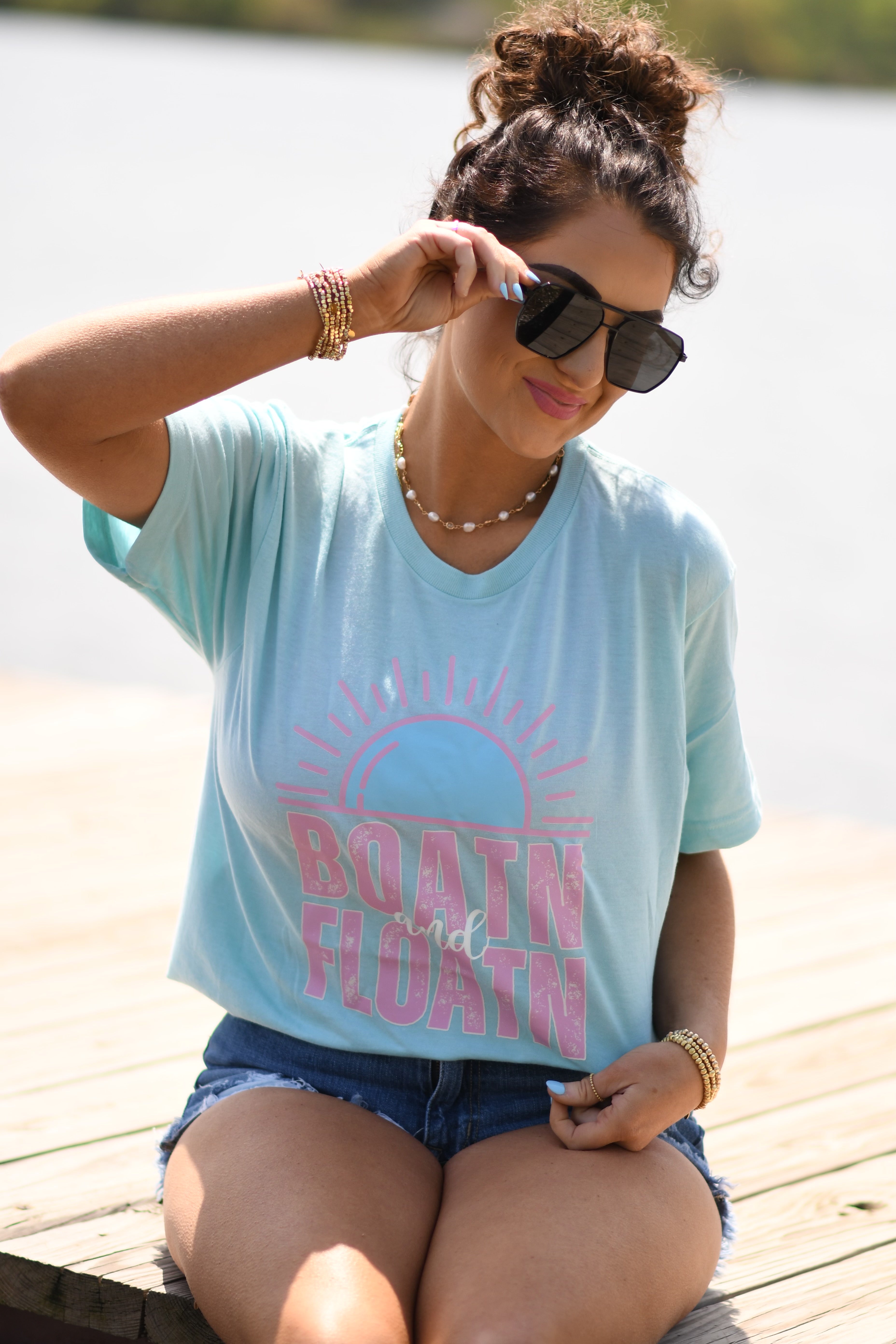 Boatin & Floatin Tee