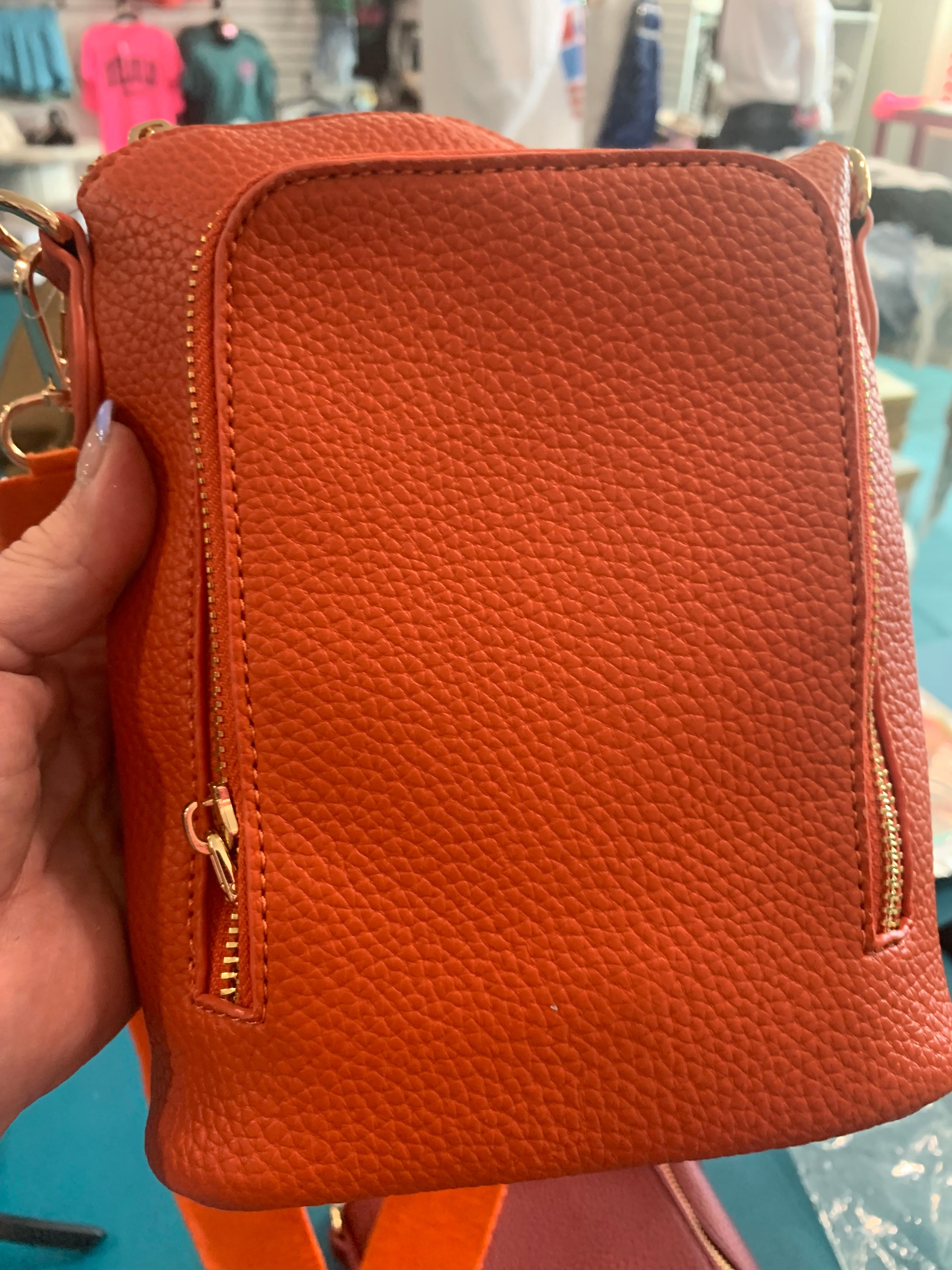 Crossbody Leather Crossbody with Strap