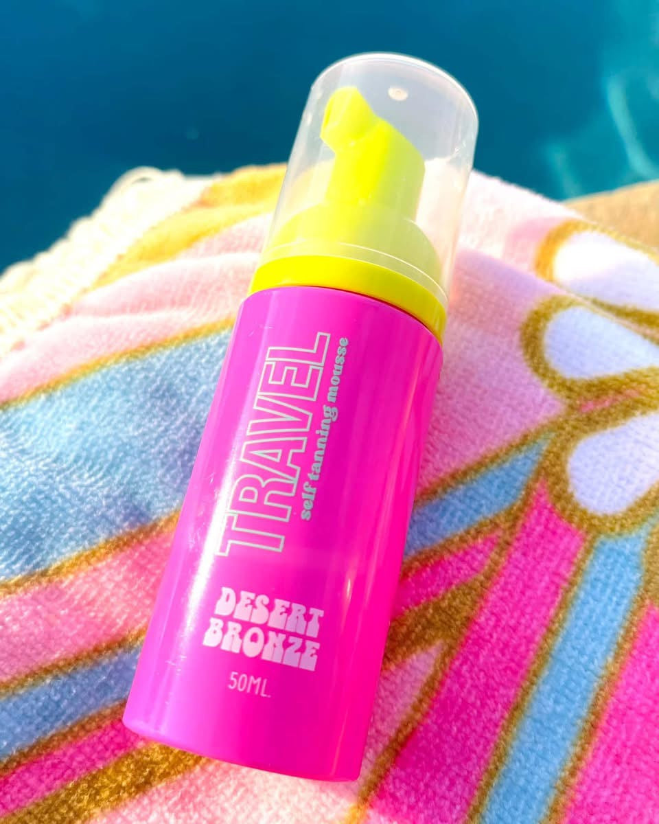 Desert Bronze Tanning Mousse with face and hand applicator