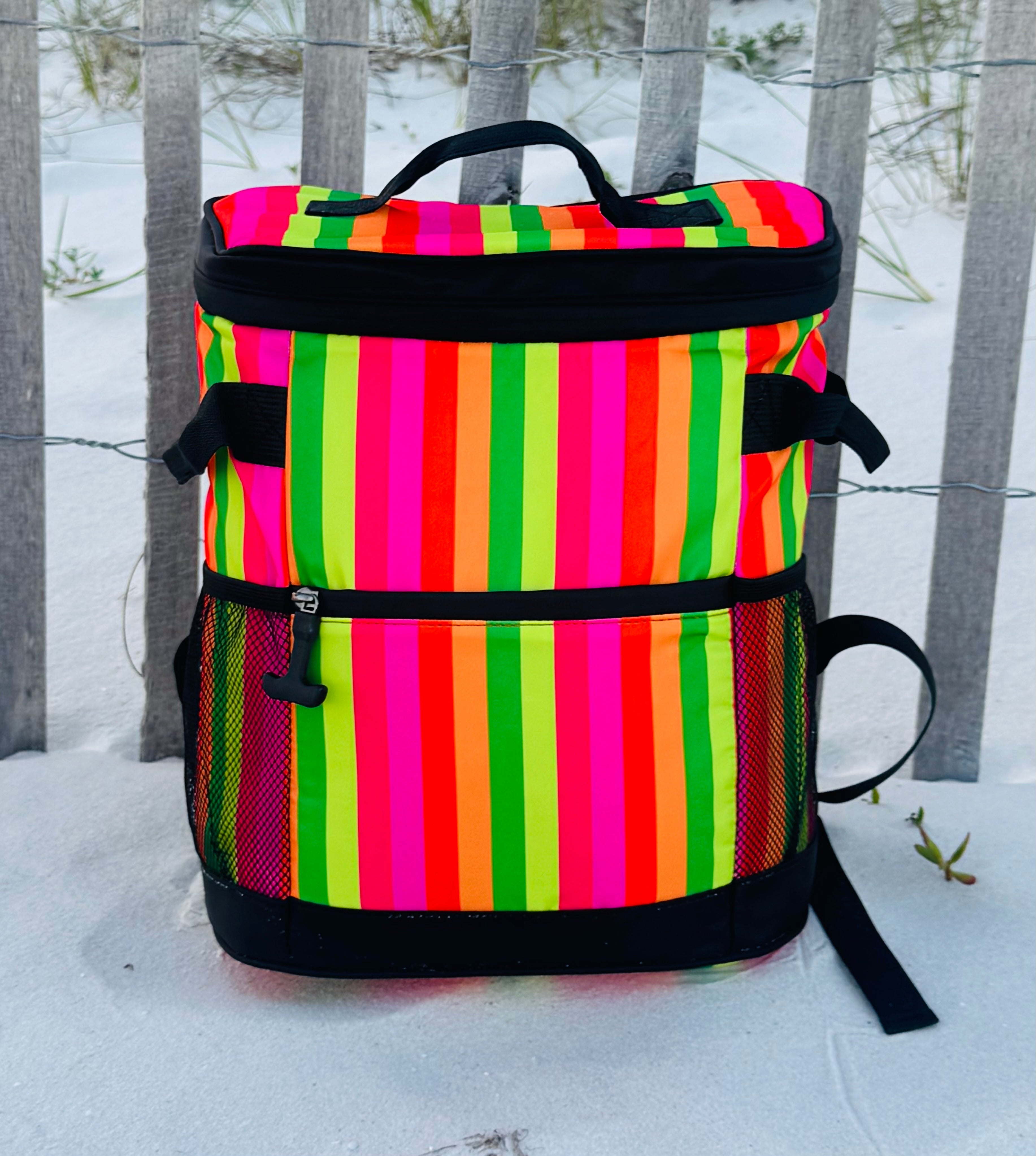 Neon Nights Backpack Cooler