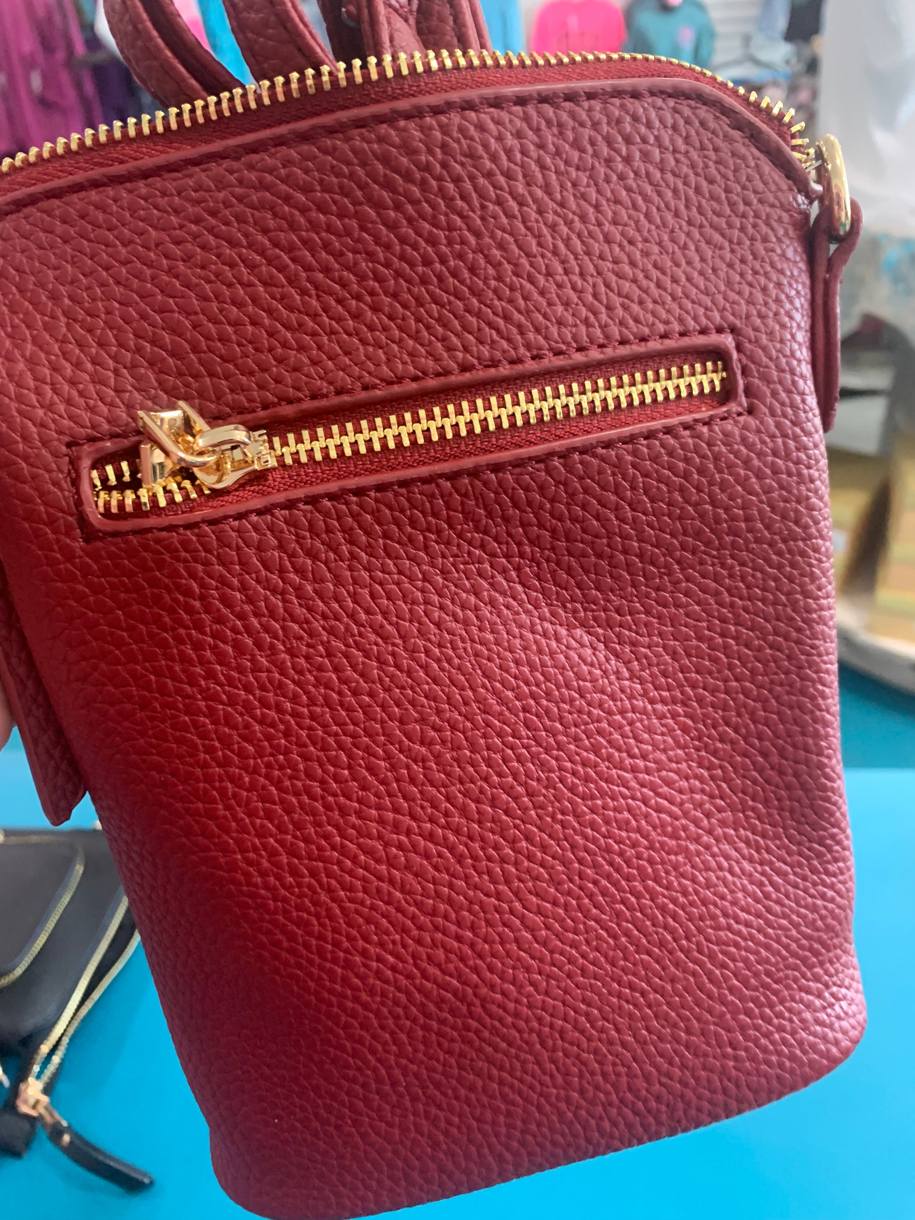 Crossbody Leather Crossbody with Strap