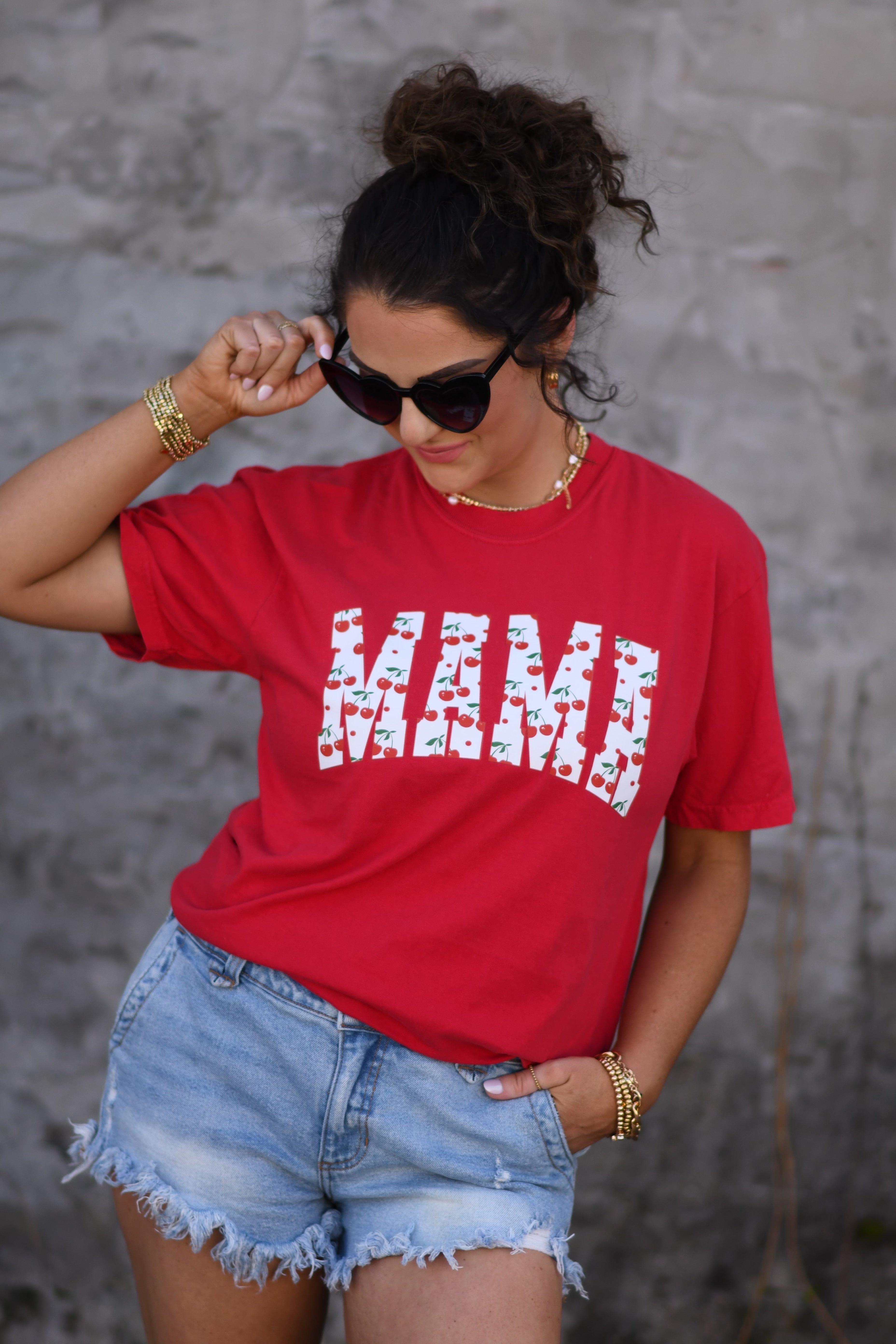 **SALE**Mama Cherry Arch Tee