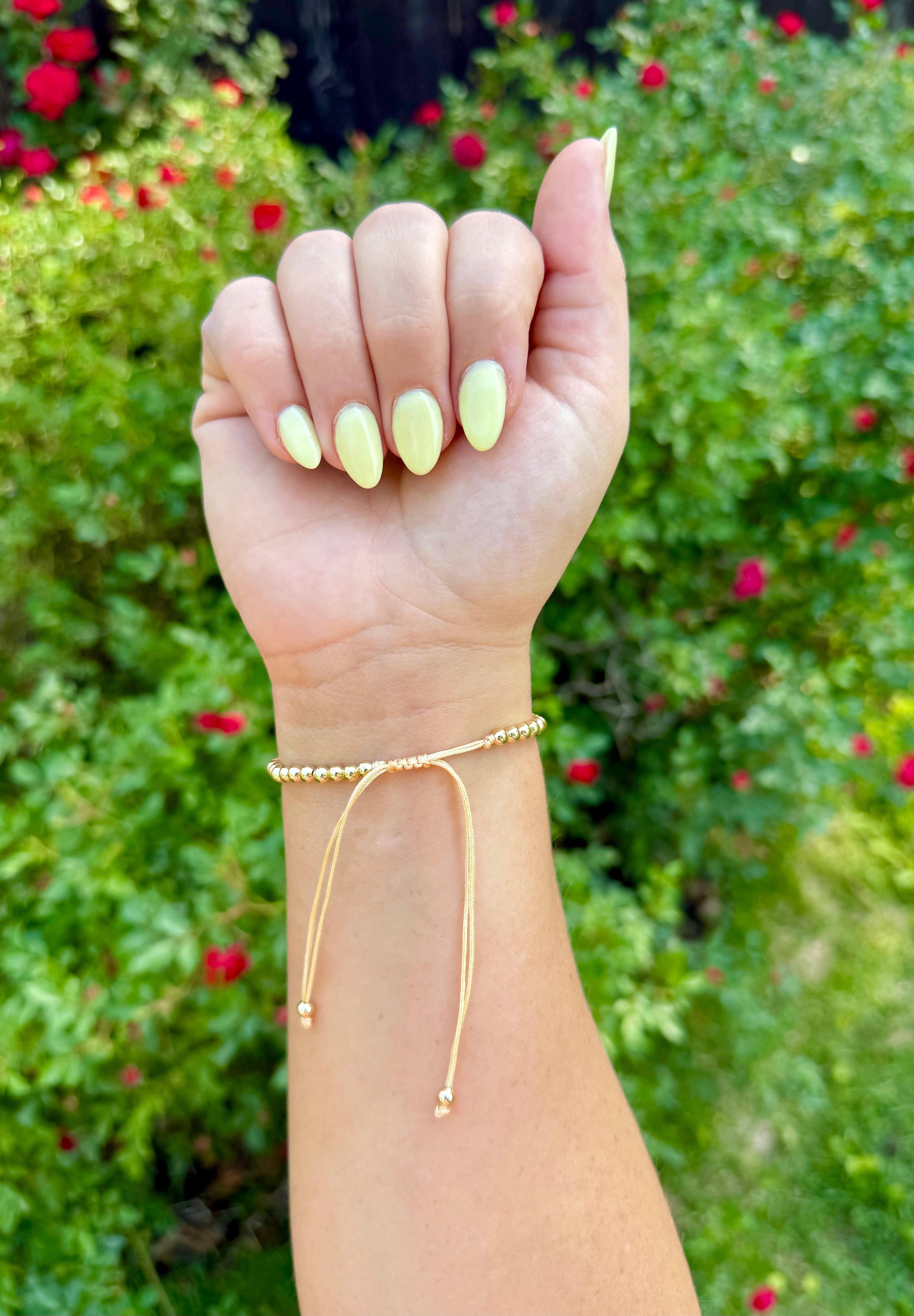 Beaded Bow Bracelets
