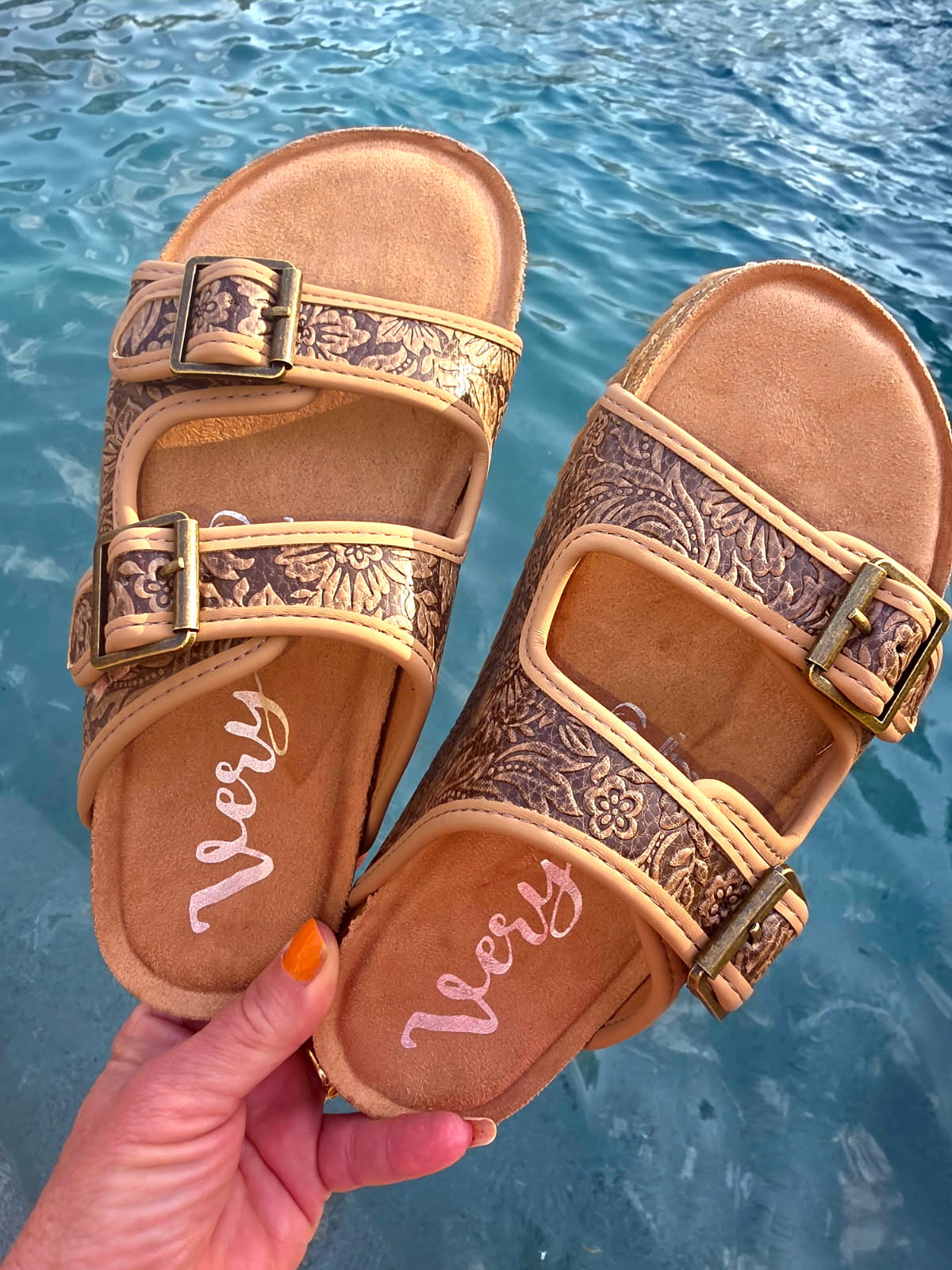 Sandals Lainey Tooled Sandal by Very G