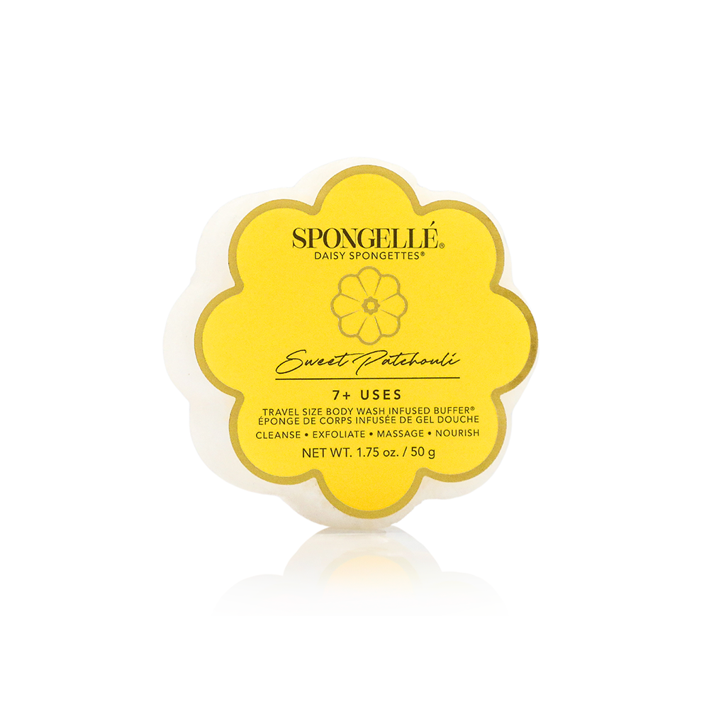 Body Wash Infused Buffer Daisy Spongette Assorted Pack