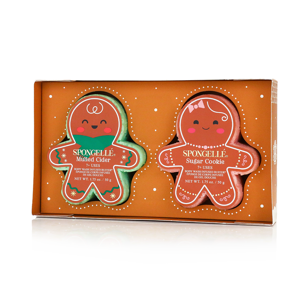 Body Wash Infused Buffer Everything Nice | Holiday Gingerbread Gift Set