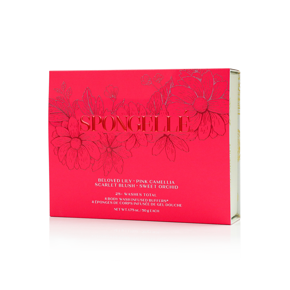 Bath Gift Set Heart Buffer Gift Set