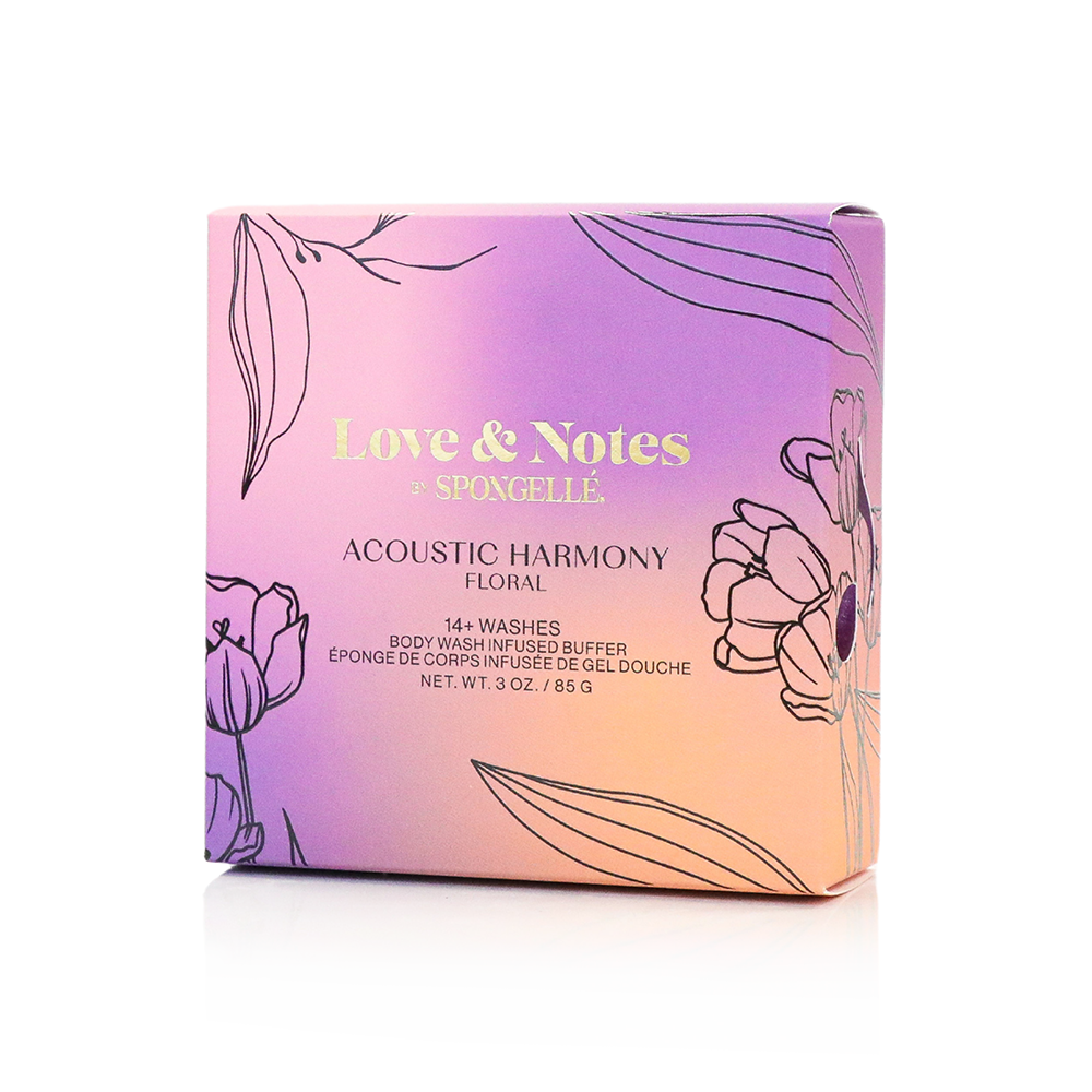 Body Wash Infused Buffer Acoustic Harmony | Love & Notes Body Buffer