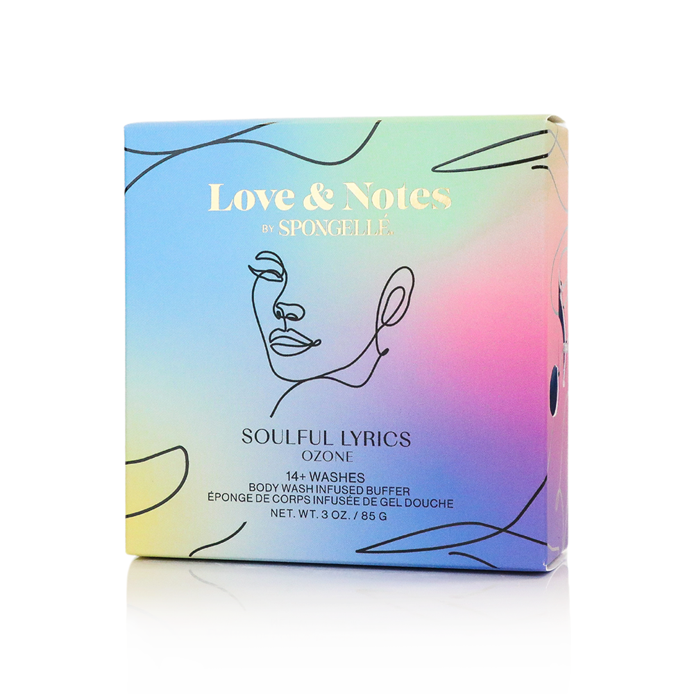 Body Wash Infused Buffer Soulful Lyrics | Love & Notes Body Buffer