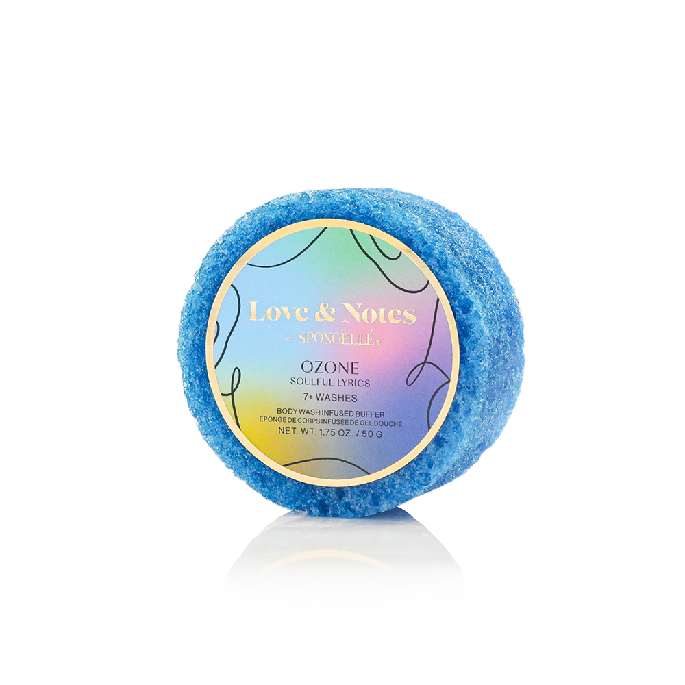 Body Wash Infused Buffer Love & Notes Spongette Assorted Pack