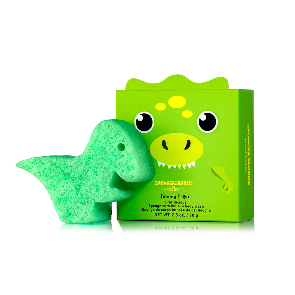 Body Wash Infused Buffer Spongeasaurus Assorted Pack