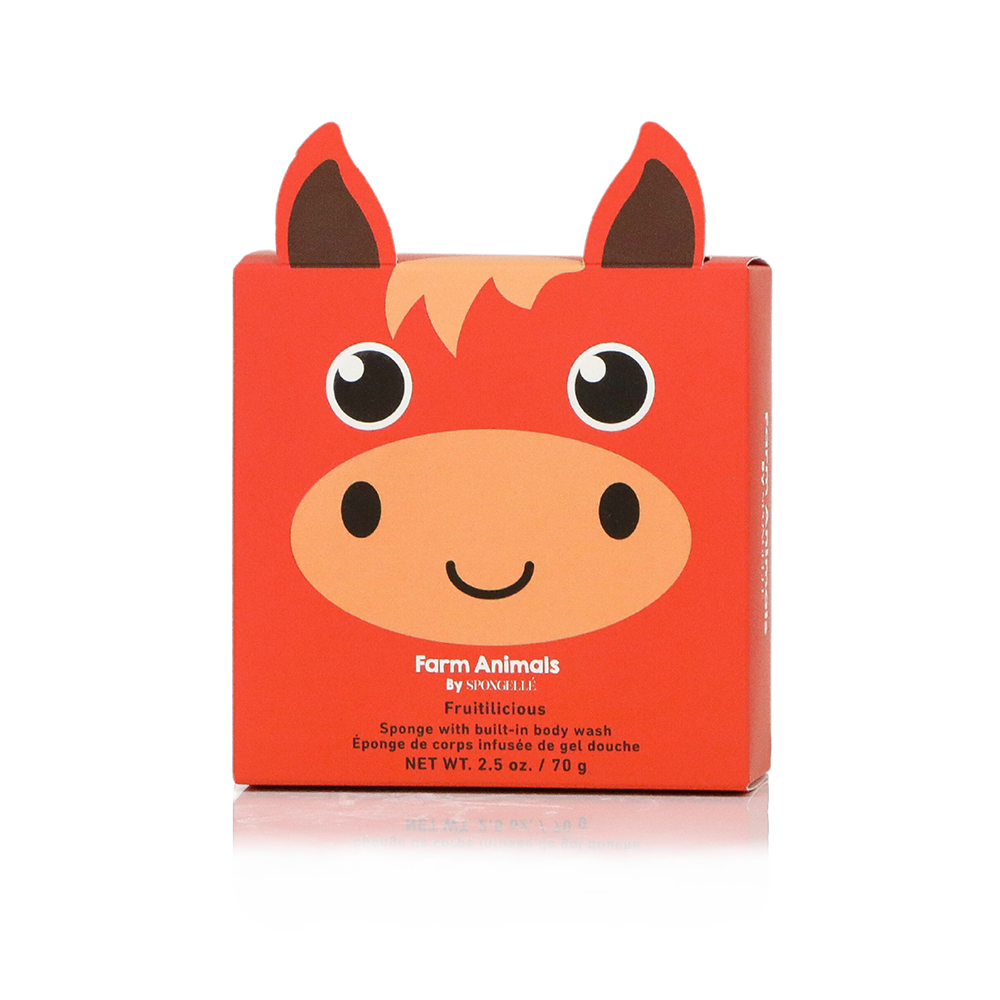 Body Wash Infused Buffer Henry Horse | Farm Animals