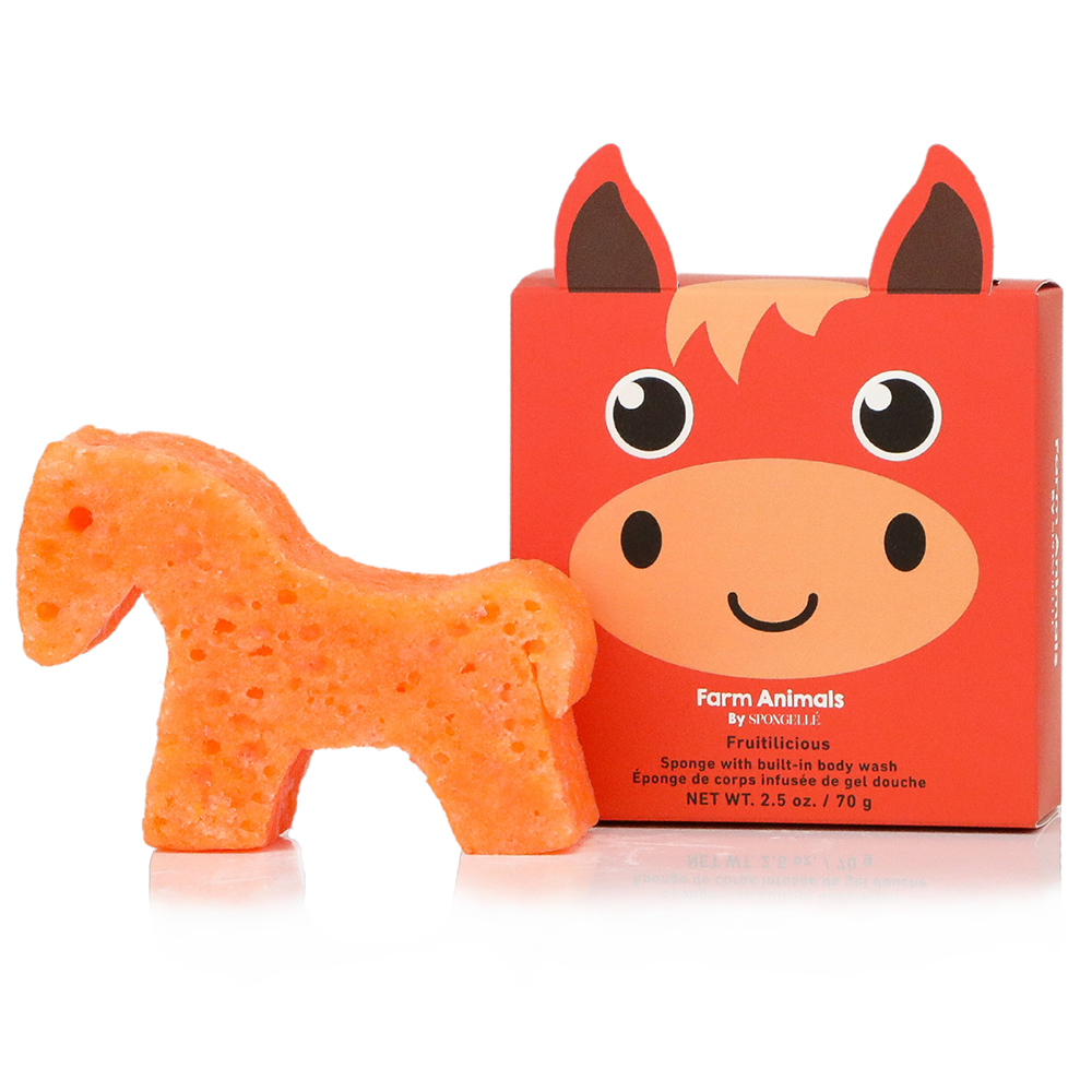 Body Wash Infused Buffer Henry Horse | Farm Animals