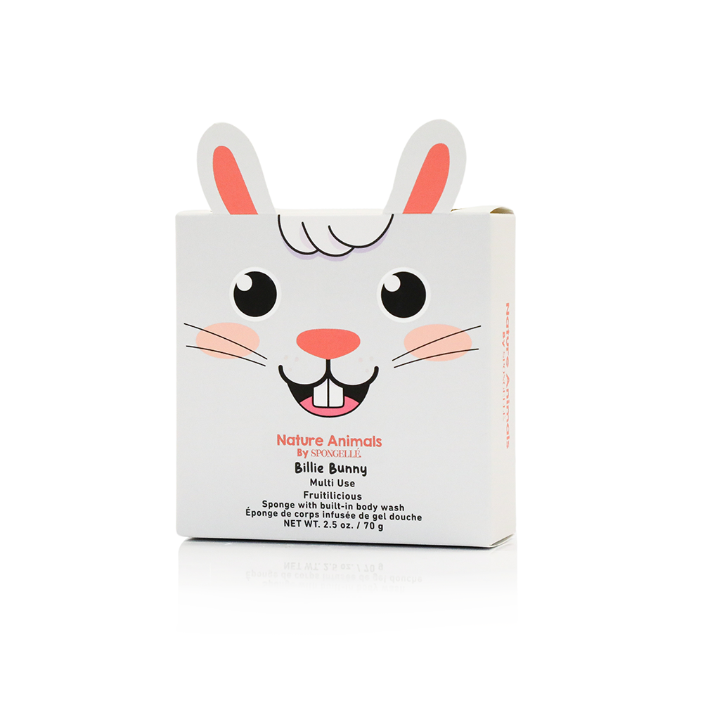 Body Wash Infused Buffer Billie Bunny | Nature Animals