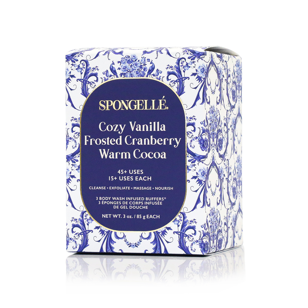 Body Wash Infused Buffer Body Buffer Trio Set 12