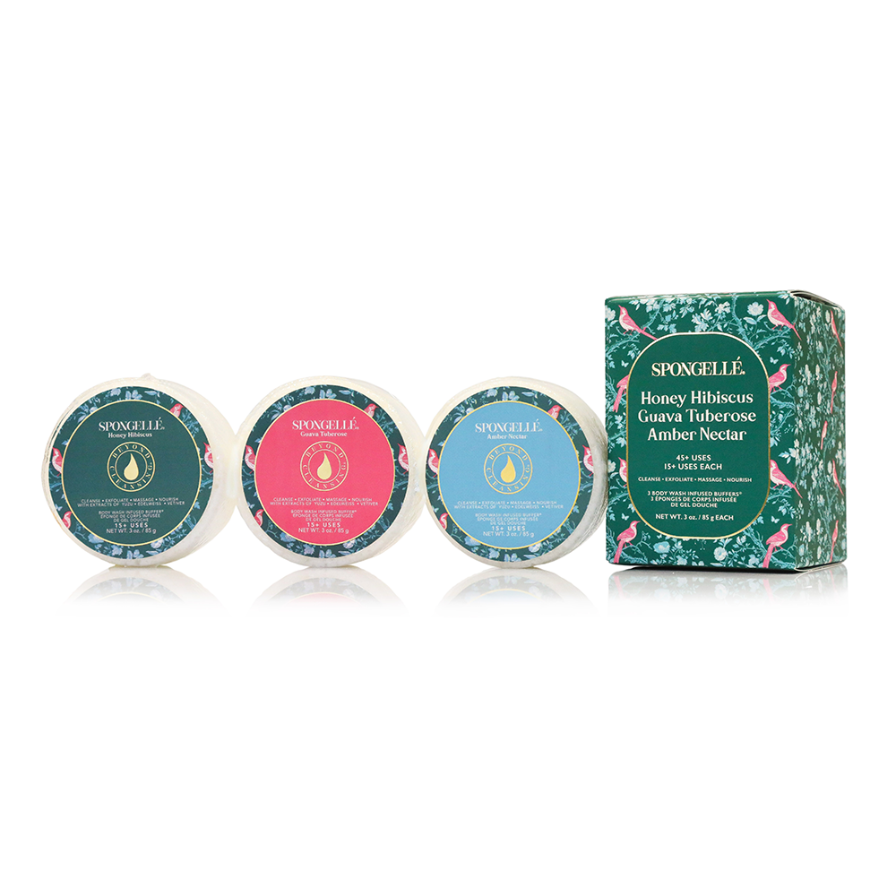 Body Wash Infused Buffer Body Buffer Trio Set 11