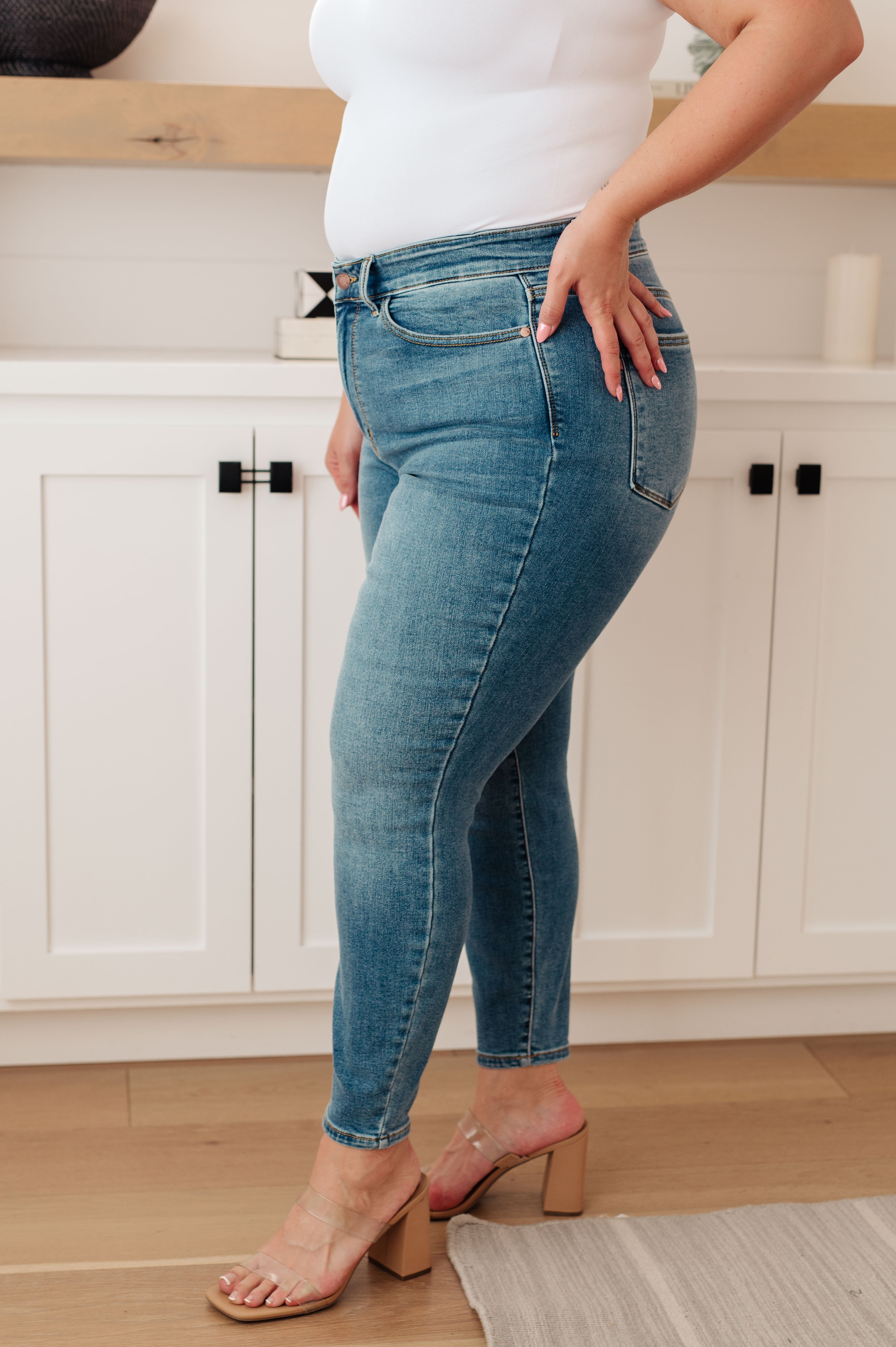 Denim Bryant High Rise Thermal Skinny Jean
