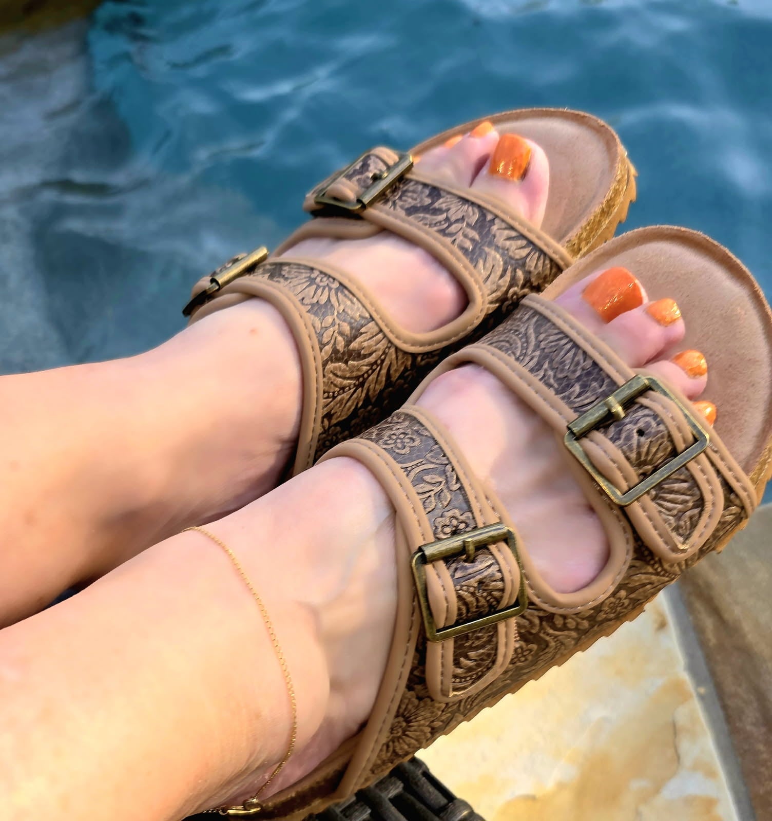 Sandals Lainey Tooled Sandal by Very G