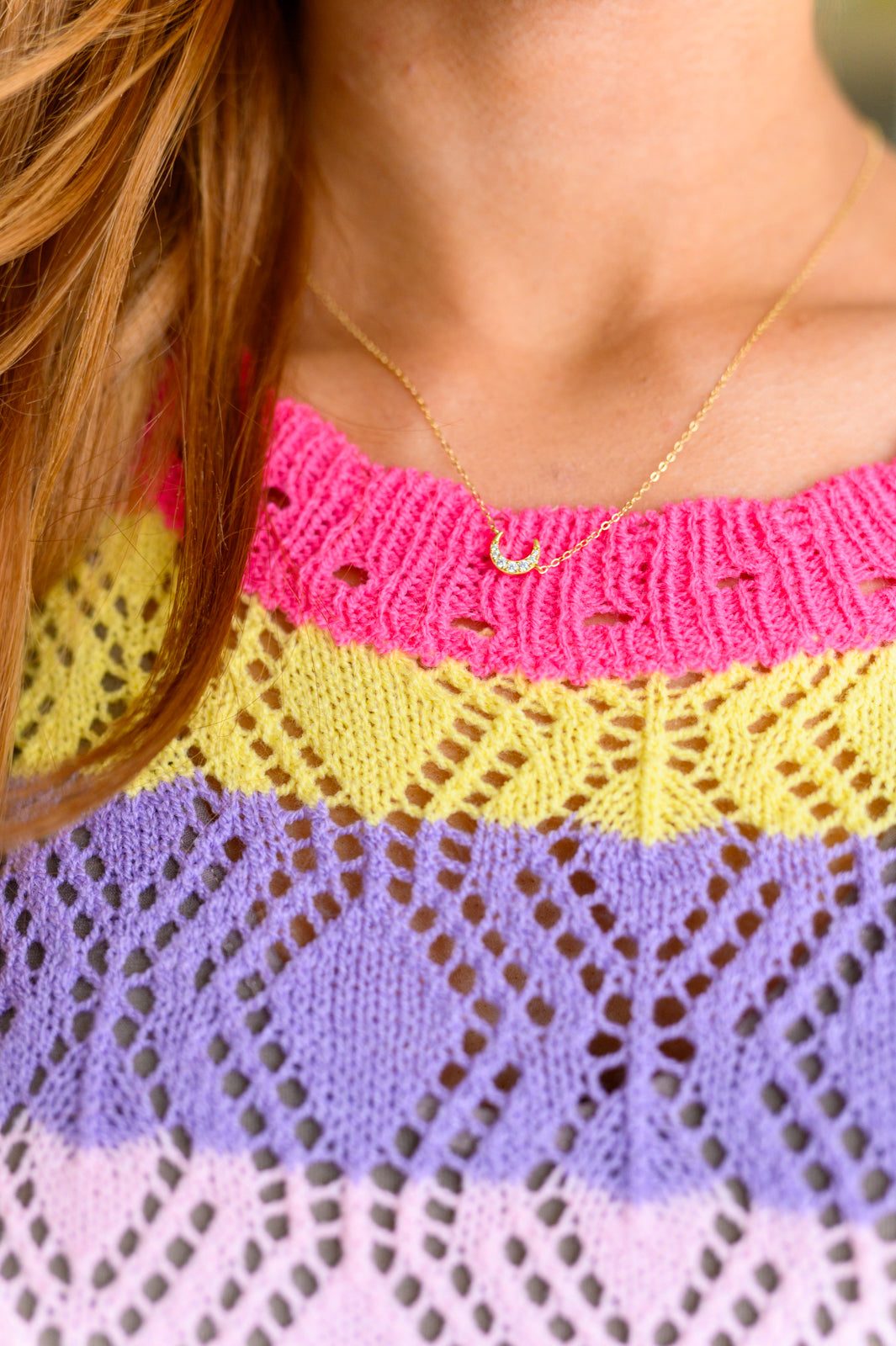 Accessories Over the Moon Necklace