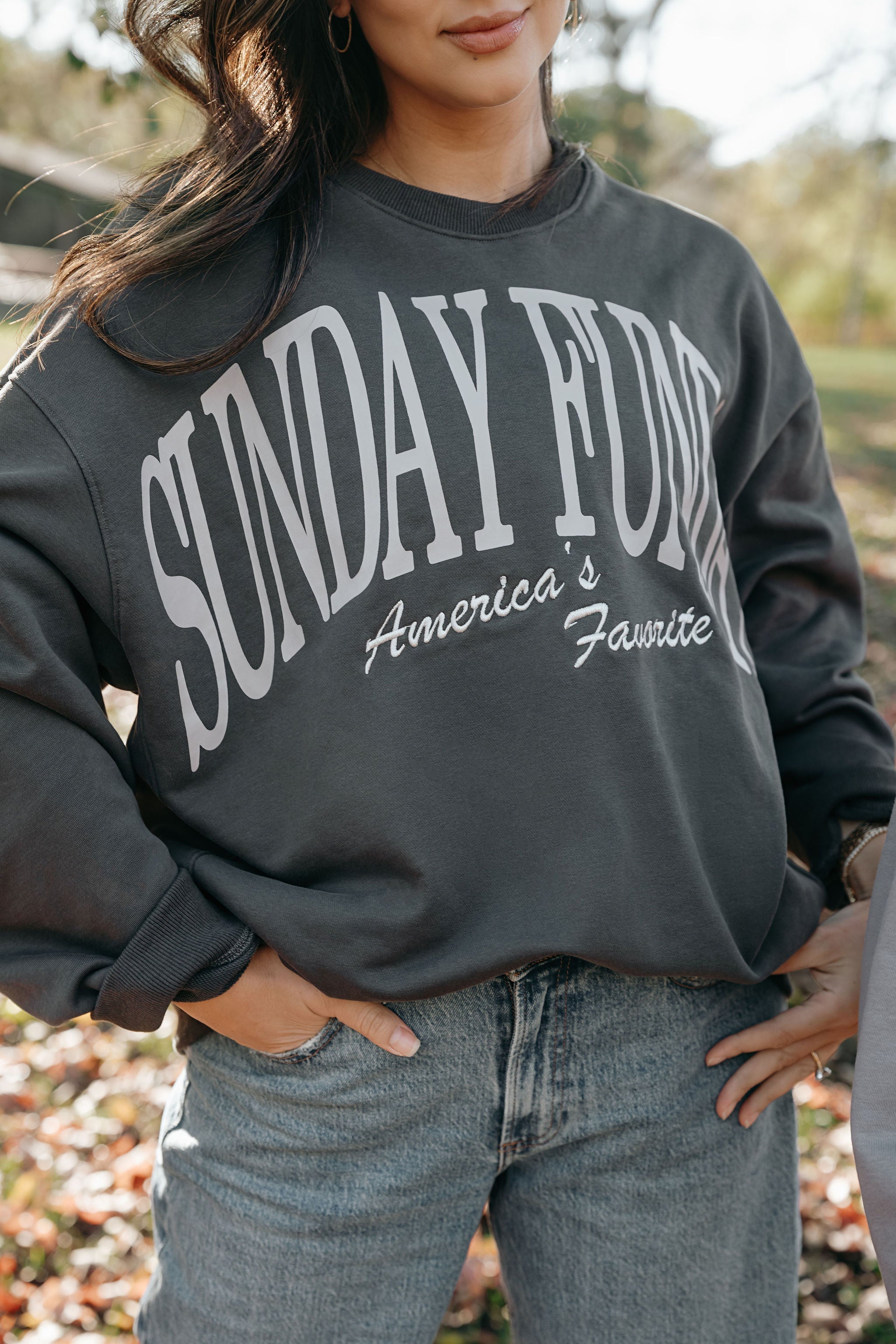 Sweatshirt Sunday Funday - Adult Crewneck