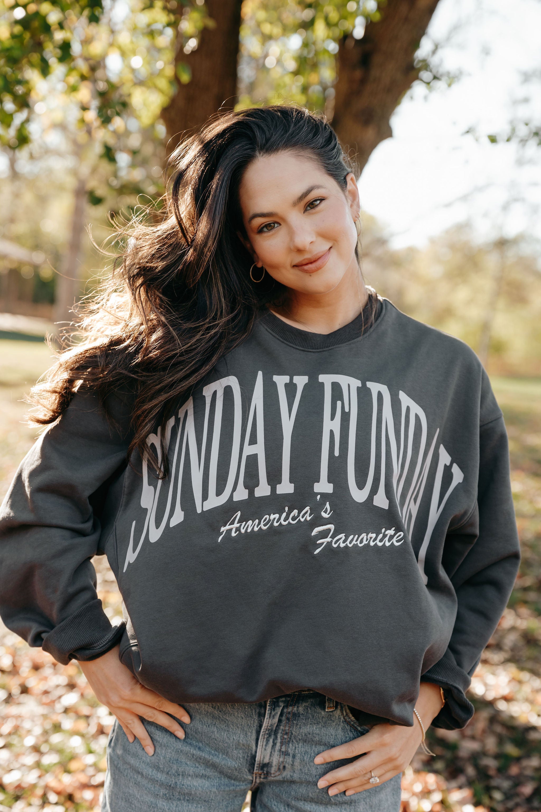 Sweatshirt Sunday Funday - Adult Crewneck