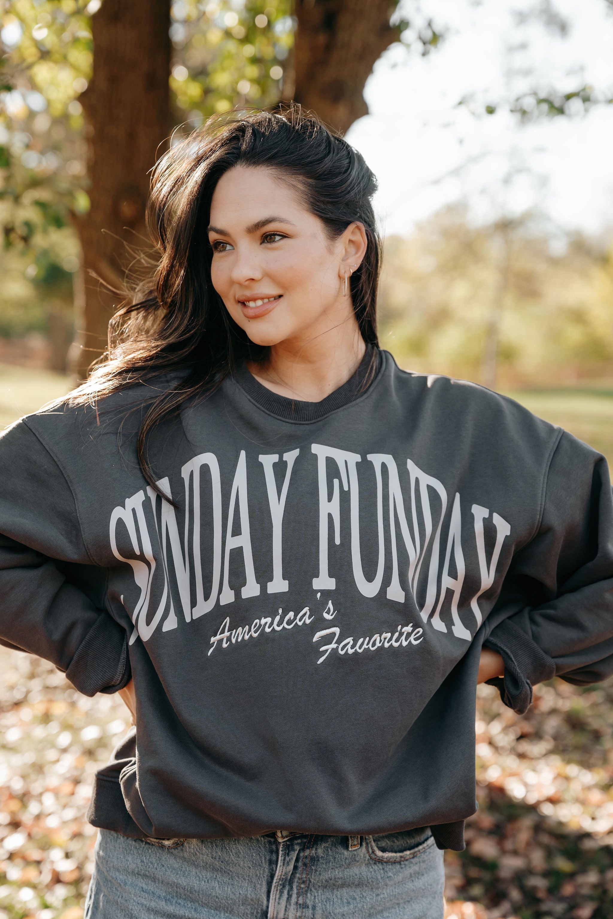 Sweatshirt Sunday Funday - Adult Crewneck