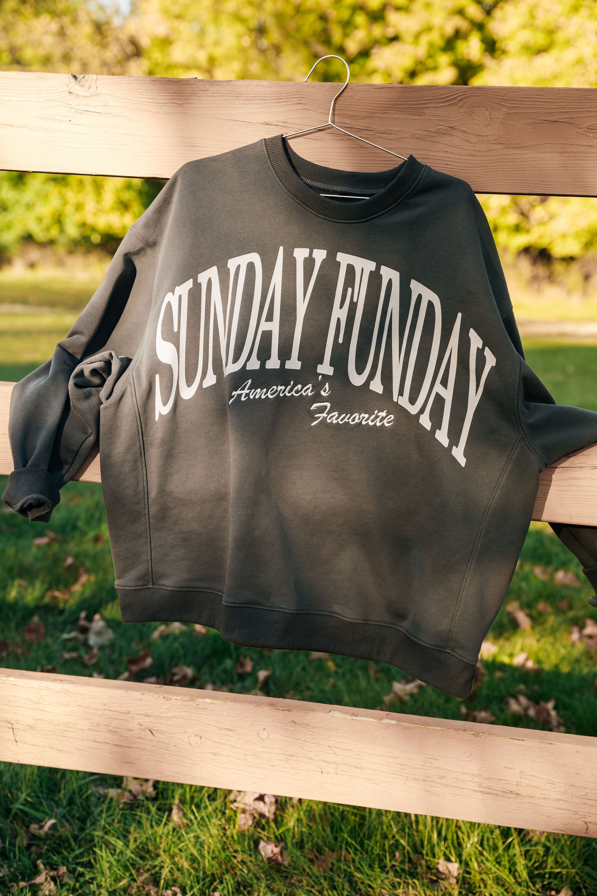 Sweatshirt Sunday Funday - Adult Crewneck
