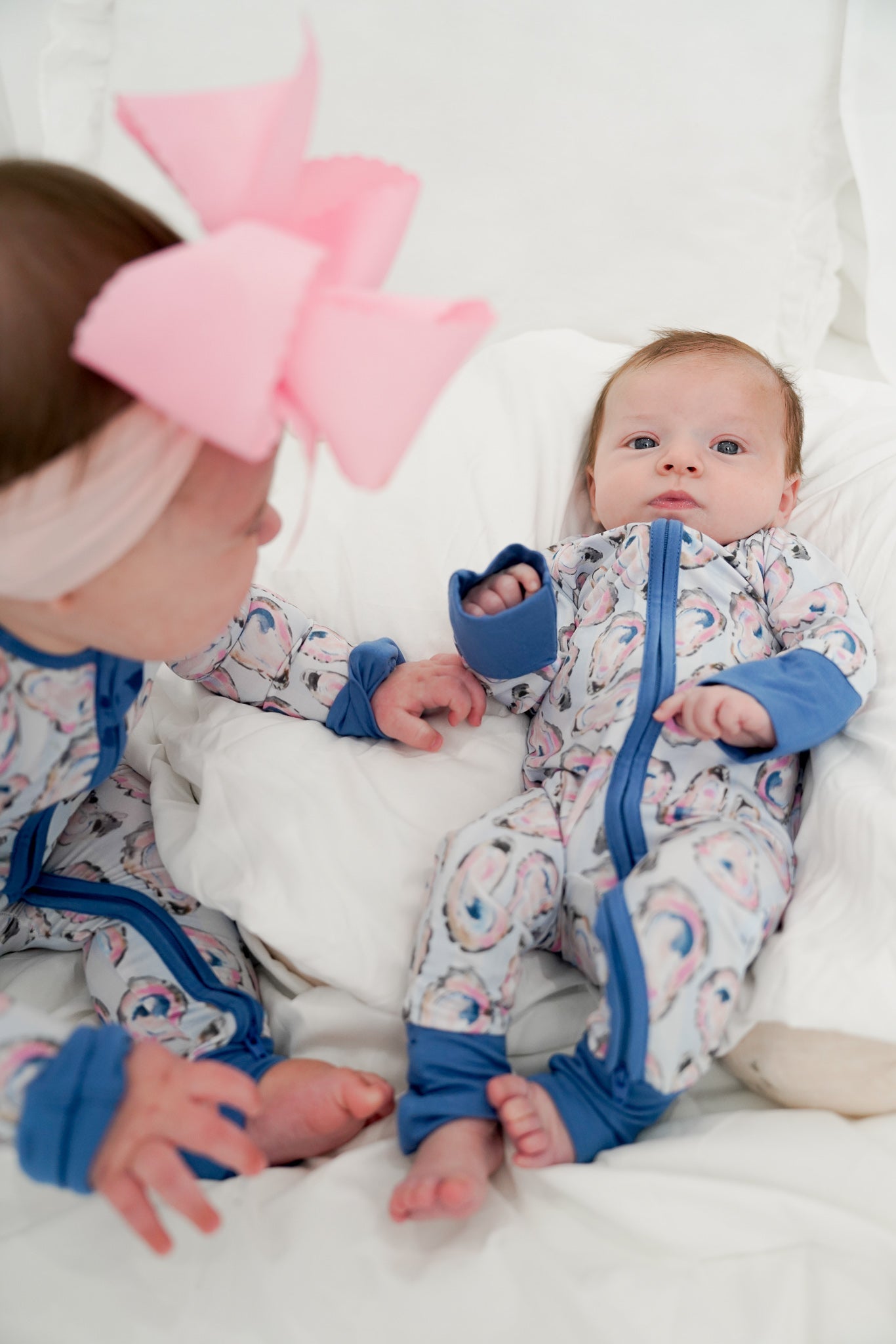 Pajamas Blue Oysters - Bamboo Sleeper