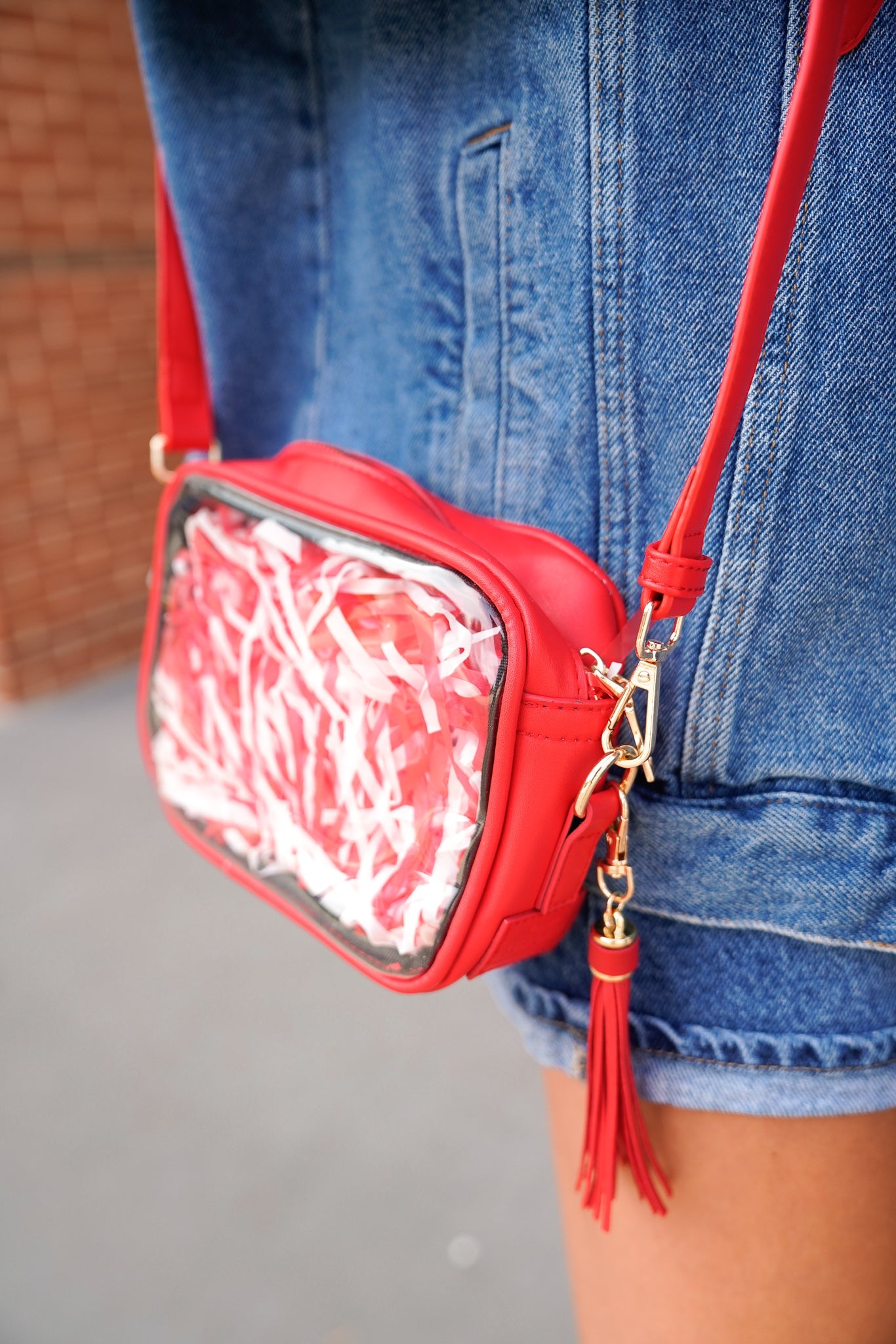 Clear Purse Stadium Approved Clear Purse With Tassle