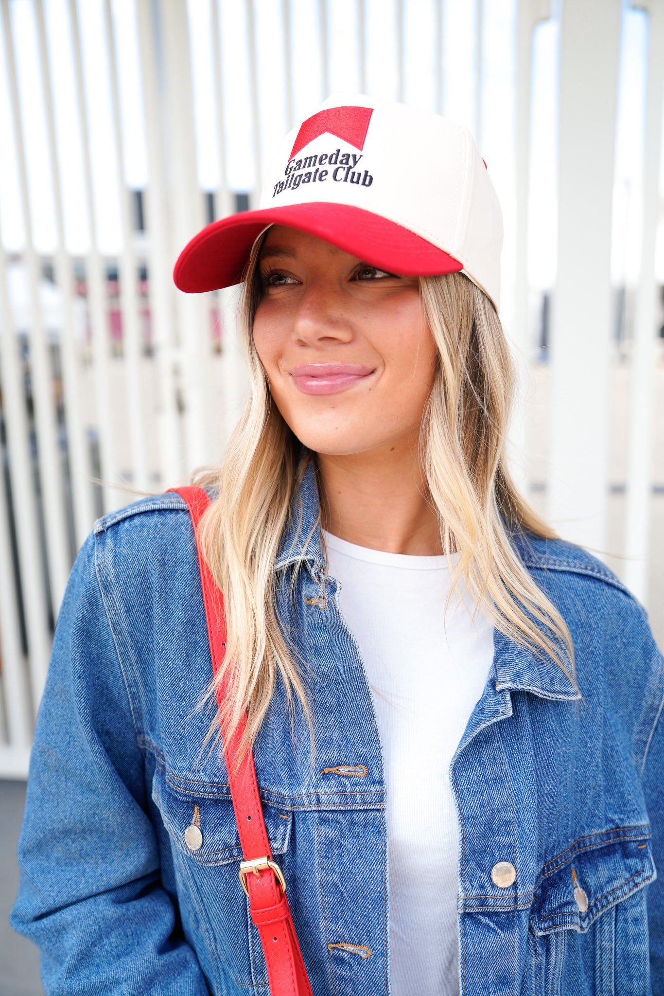 Gameday Tailgate Club - Red Vintage Trucker Hat