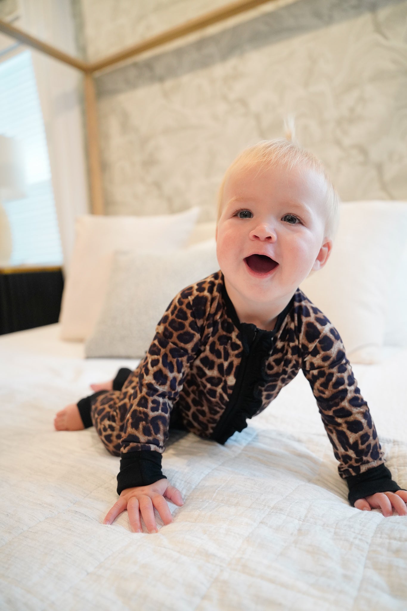 Pajamas Leopard - Bamboo Sleeper