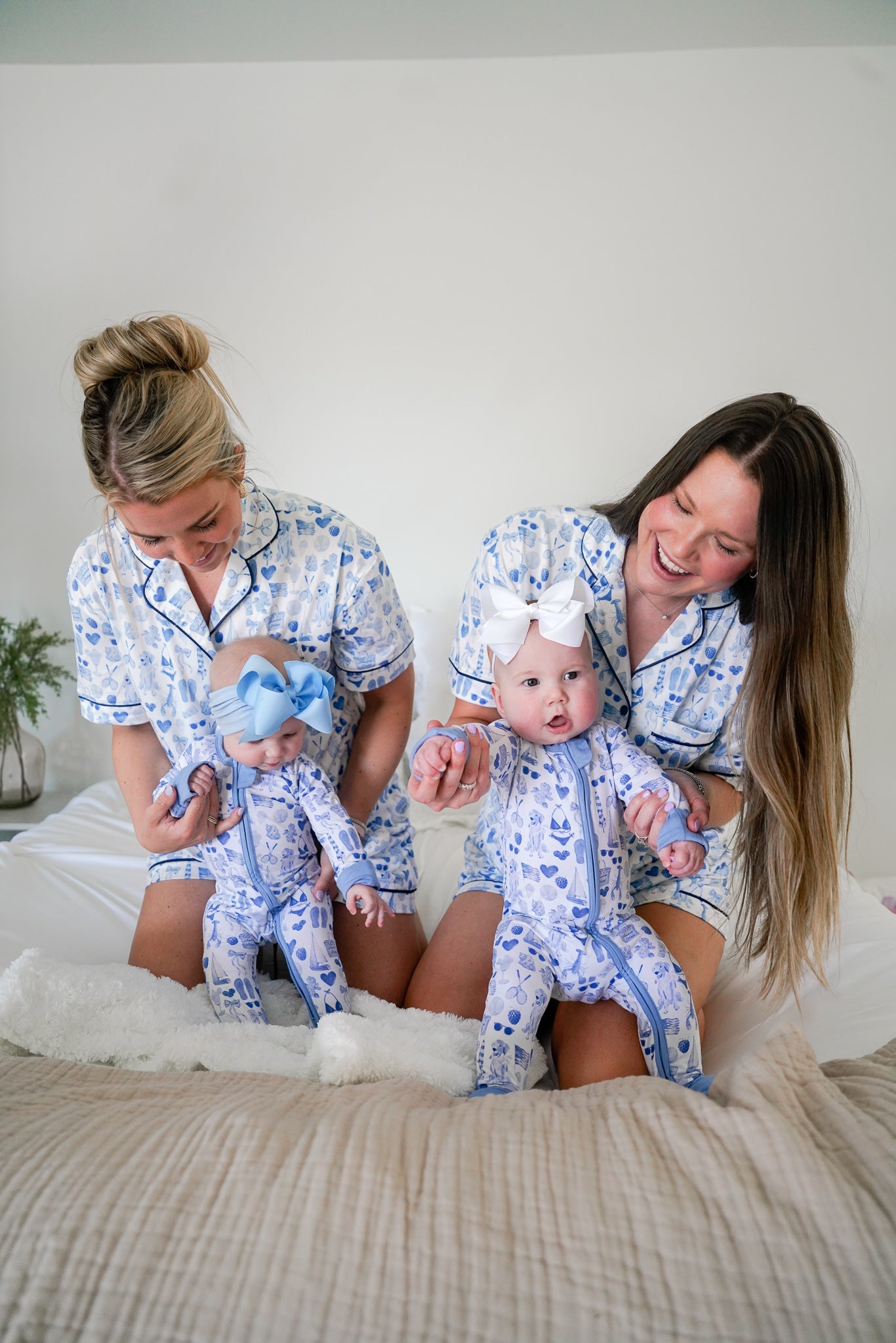 Pajamas Blue Americana - Bamboo Sleeper