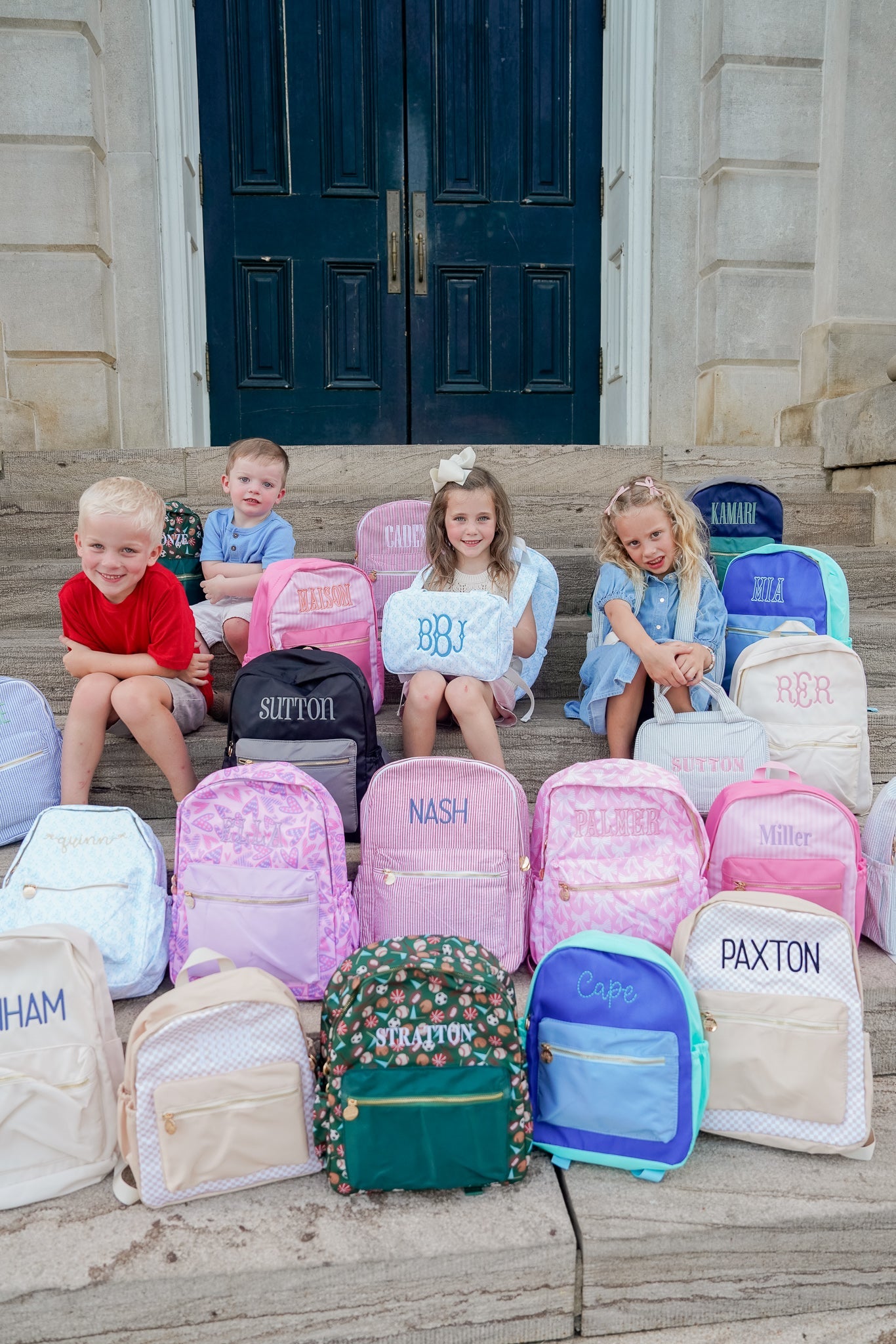Backpack Black + Grey Colorblock Backpack