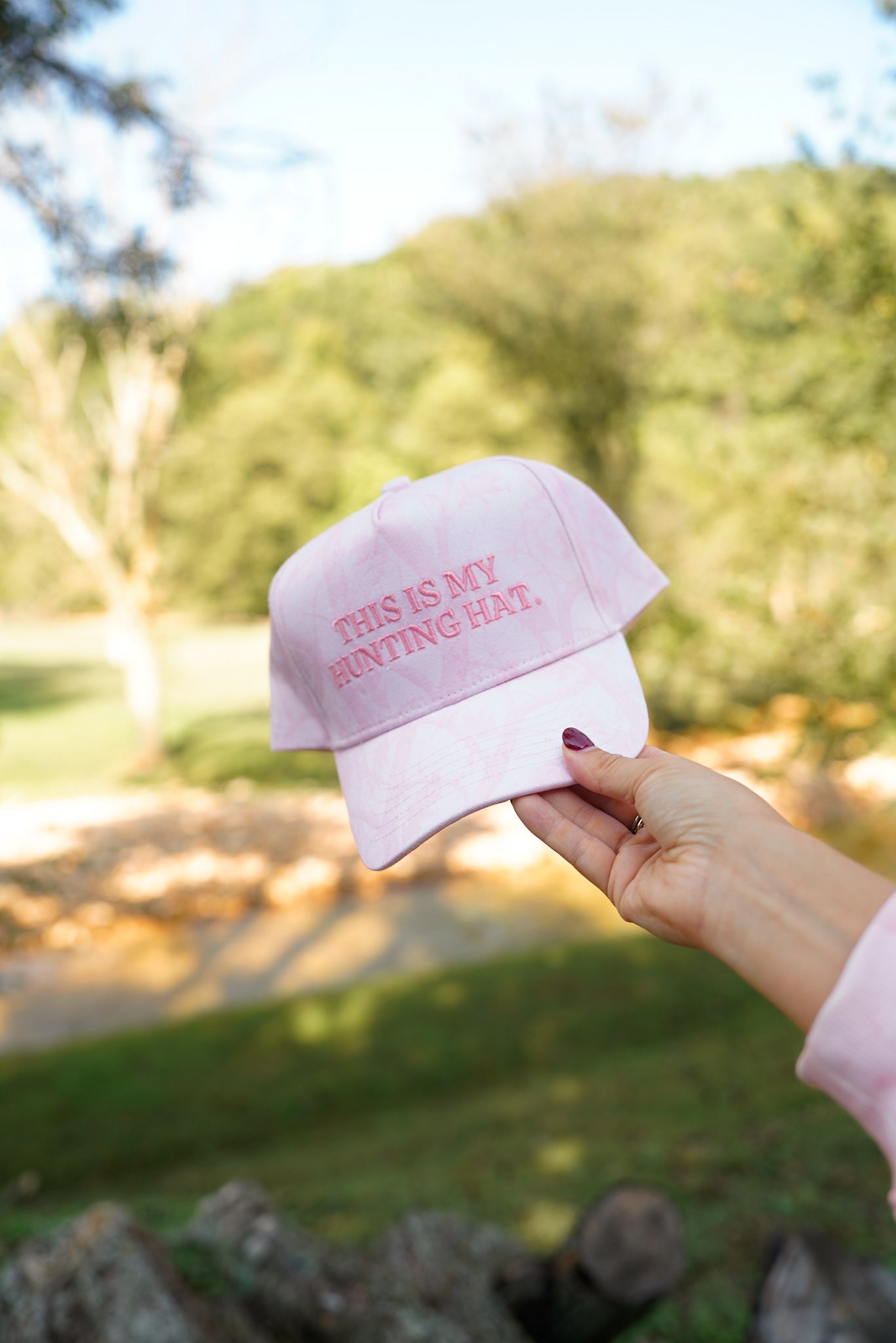 Hat This is my Hunting Hat. - Camo Trucker Hat