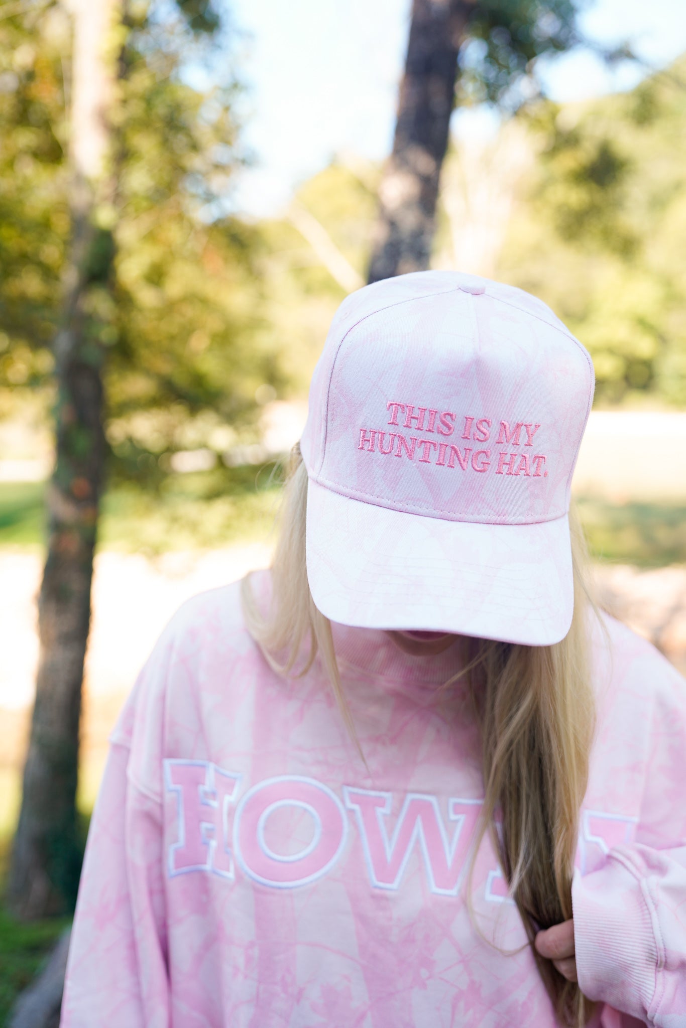 Hat This is my Hunting Hat. - Camo Trucker Hat