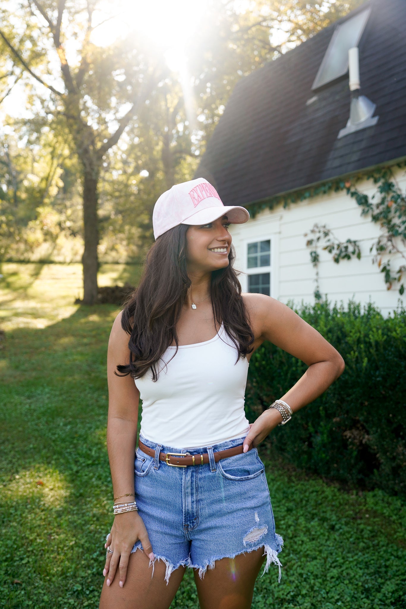 Hat Expensive - Pink Camo Trucker Hat