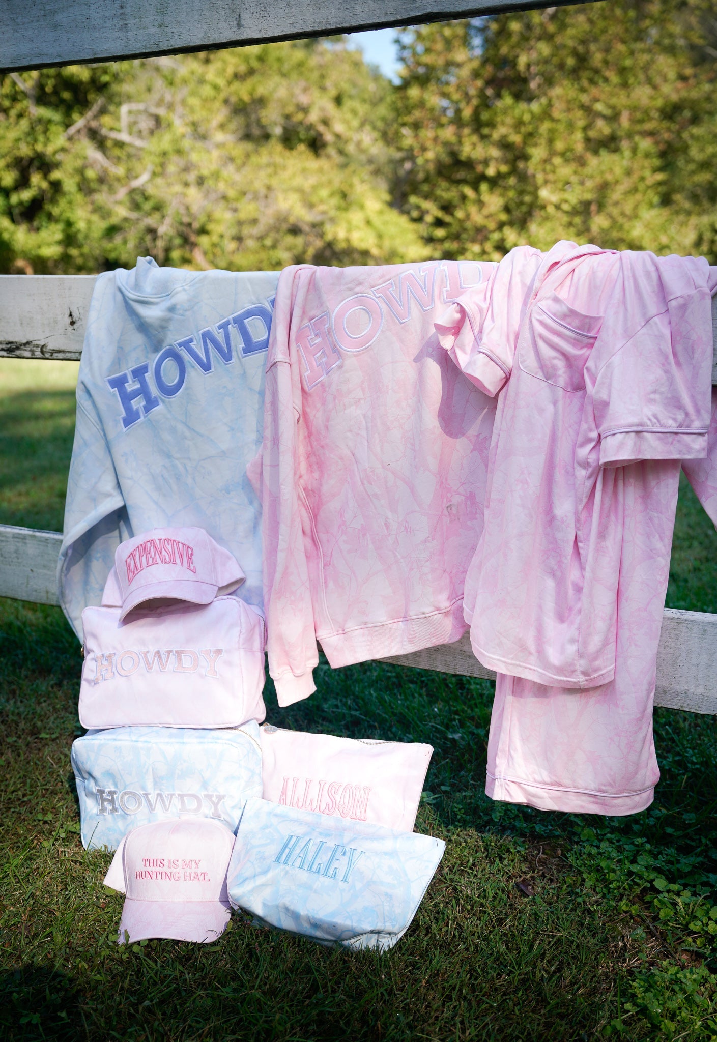 Pajamas Pink Camo - Short Sleeve + Pant Pajama Set