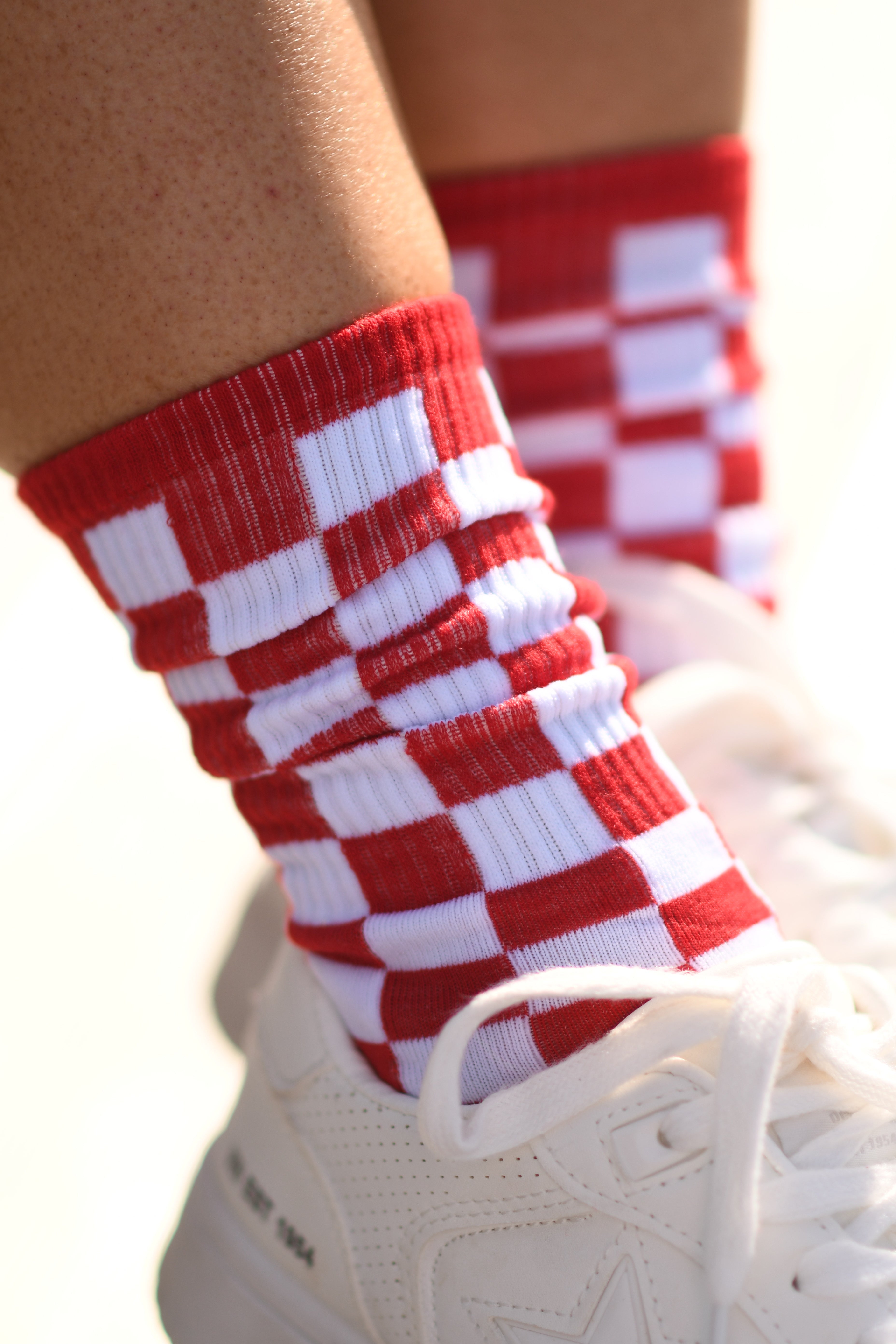 RED GAME DAY SOCKS