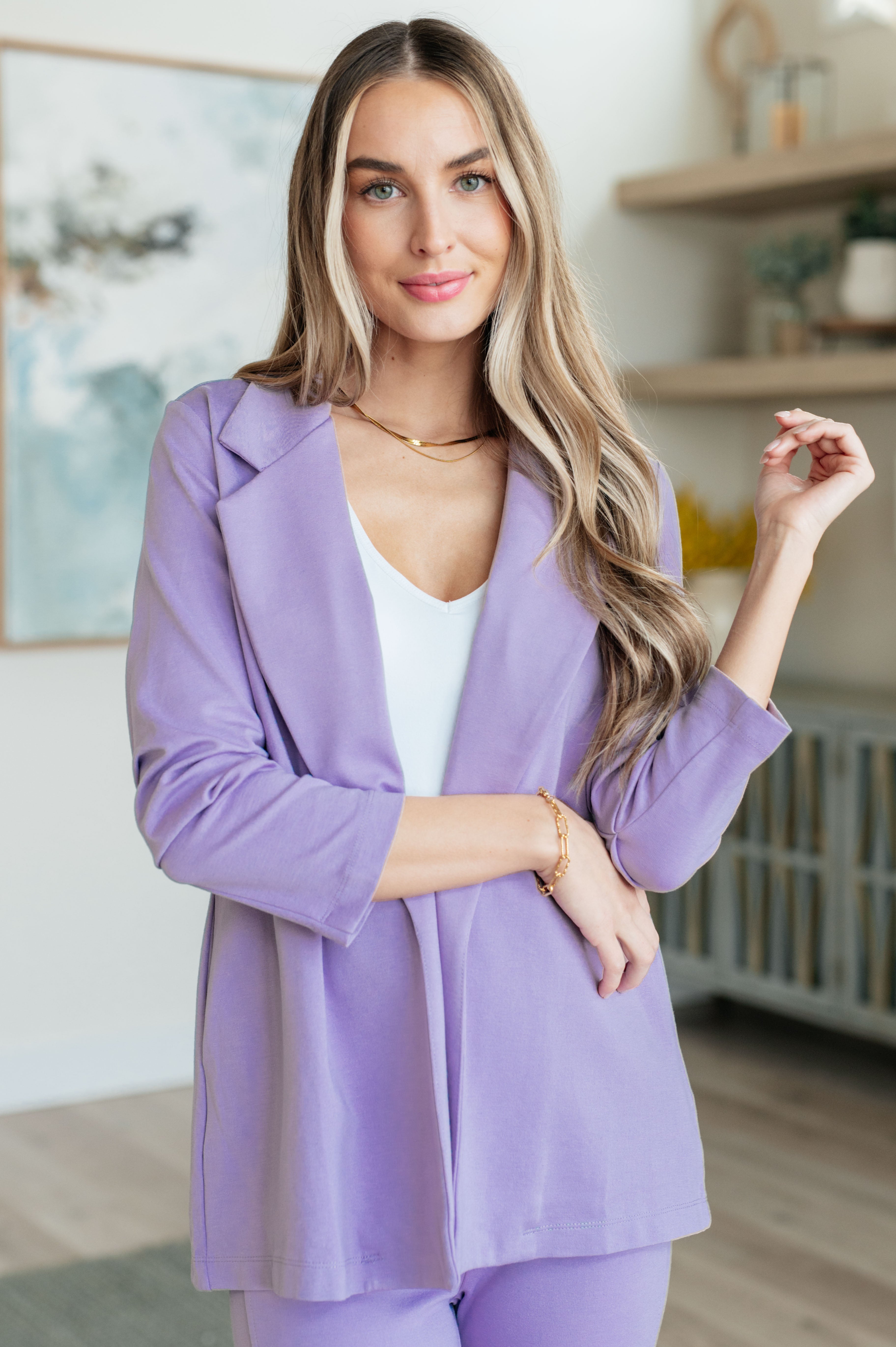 Layers Magic 3/4 Blazer in Nine Colors