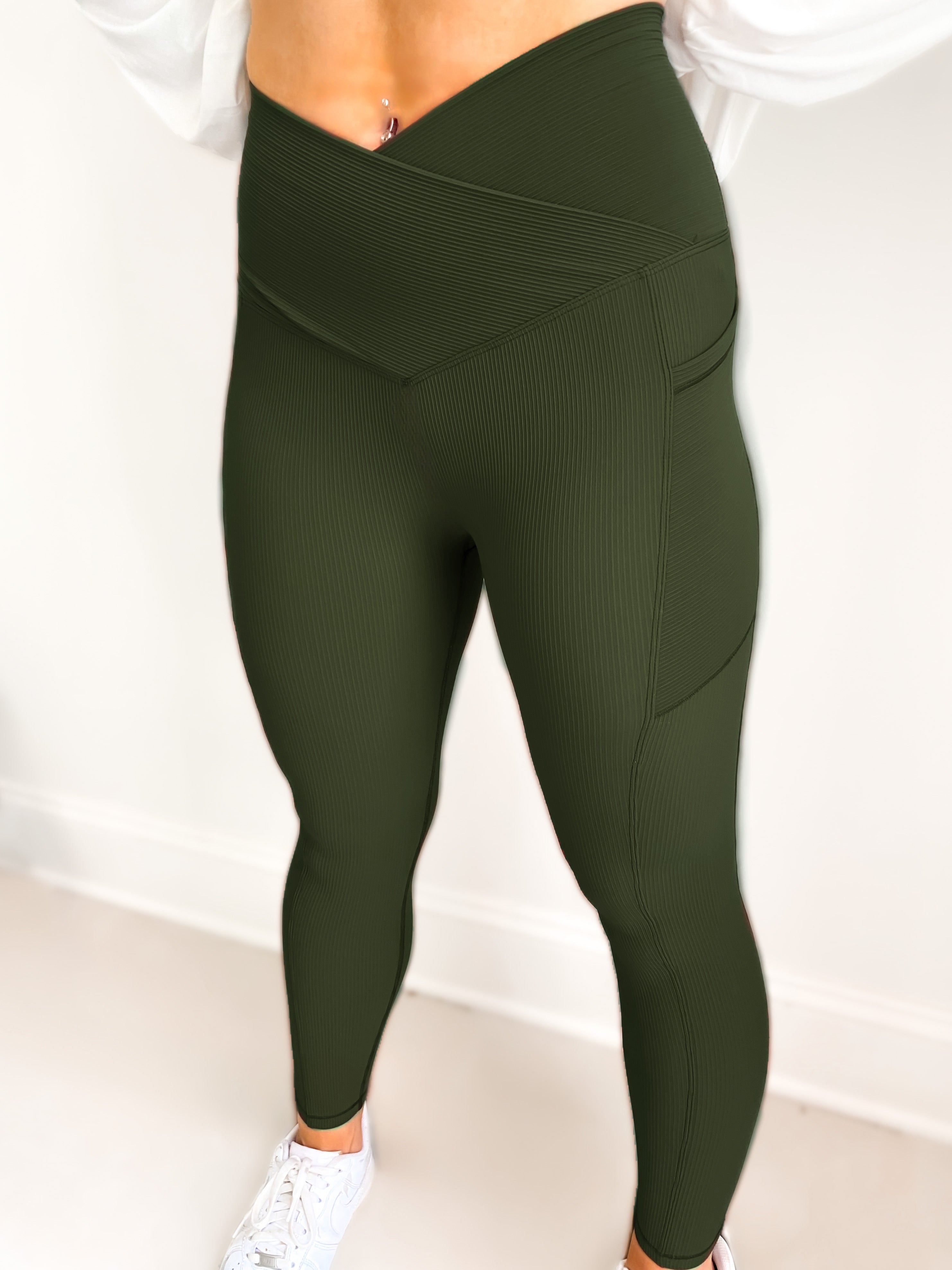 Molly Max Sculpt Ribbed Leggings - Regular - Girl Code Couture