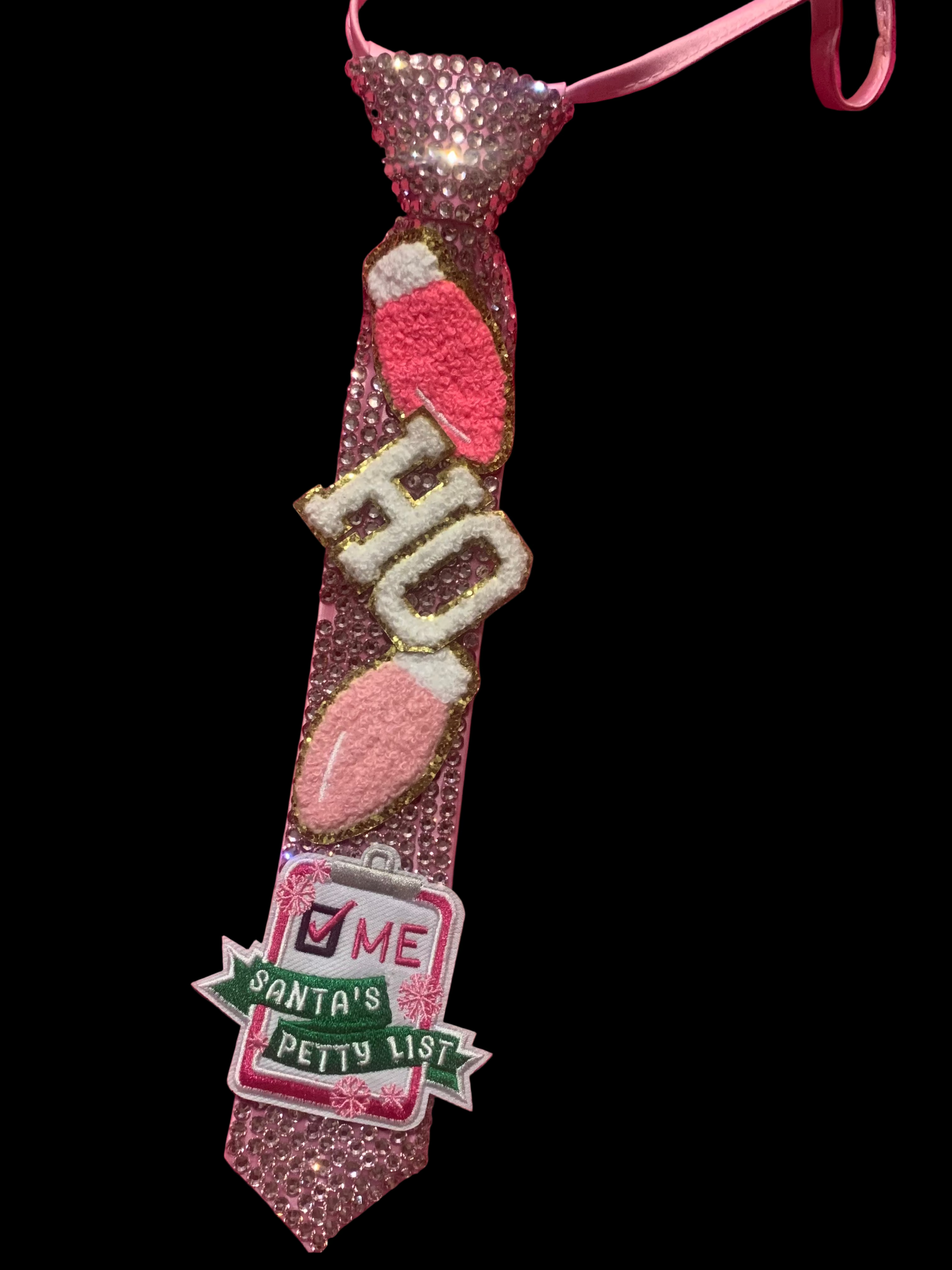 Sequin Christmas Ties