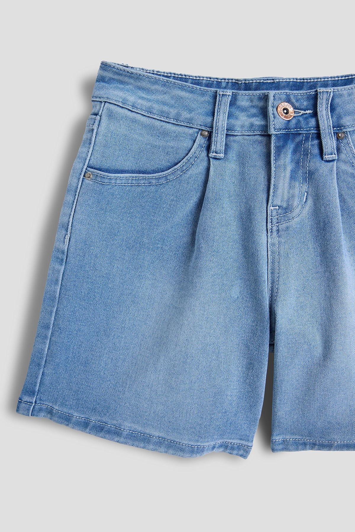 Girls Front Pleat Jort