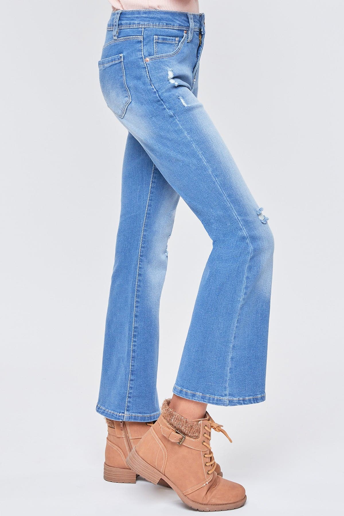 Girls Essential Flare Jeans